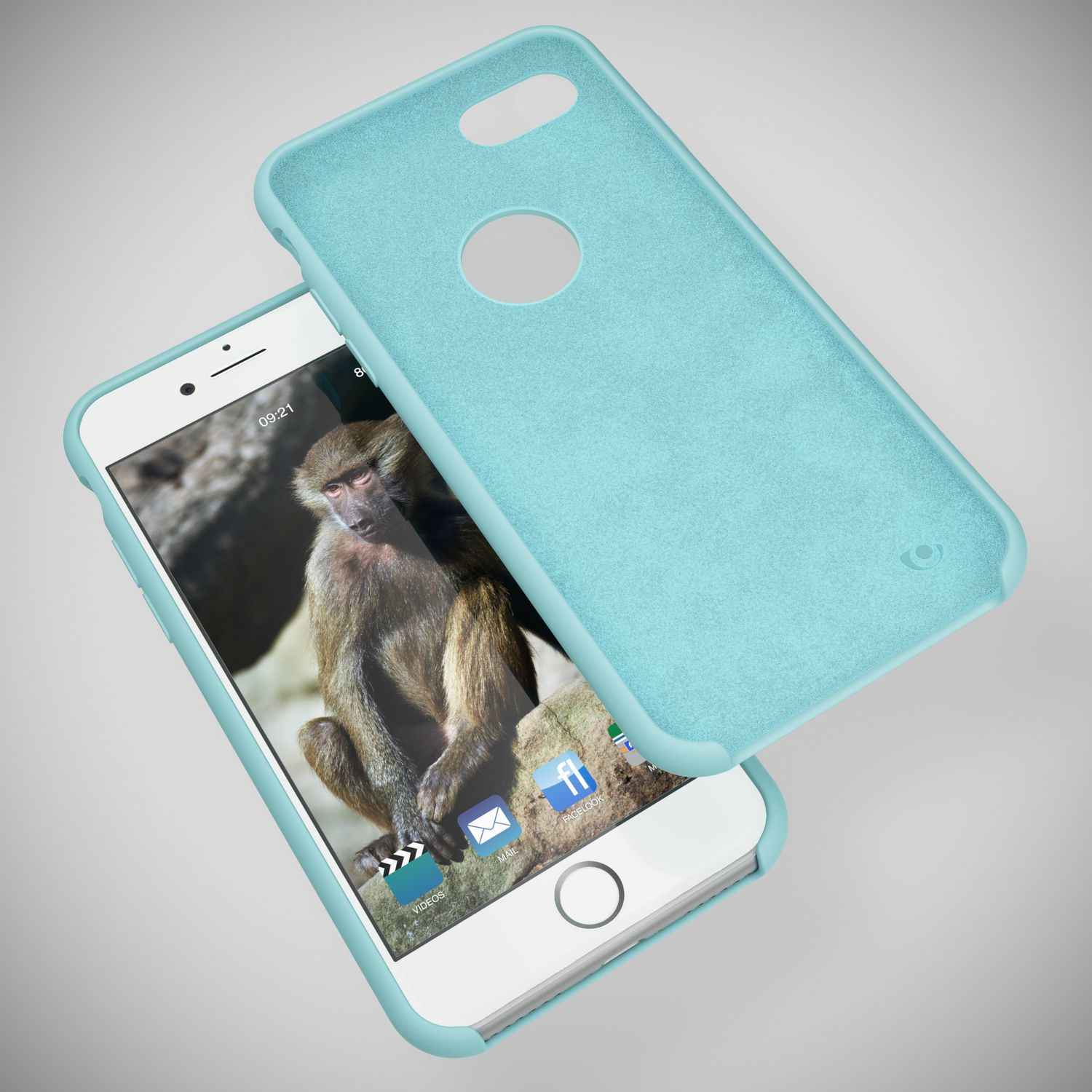 Apple iPhone 8 Liquid Silikon Handy Hülle von NALIA, weiches Hard Cover Case Dünn