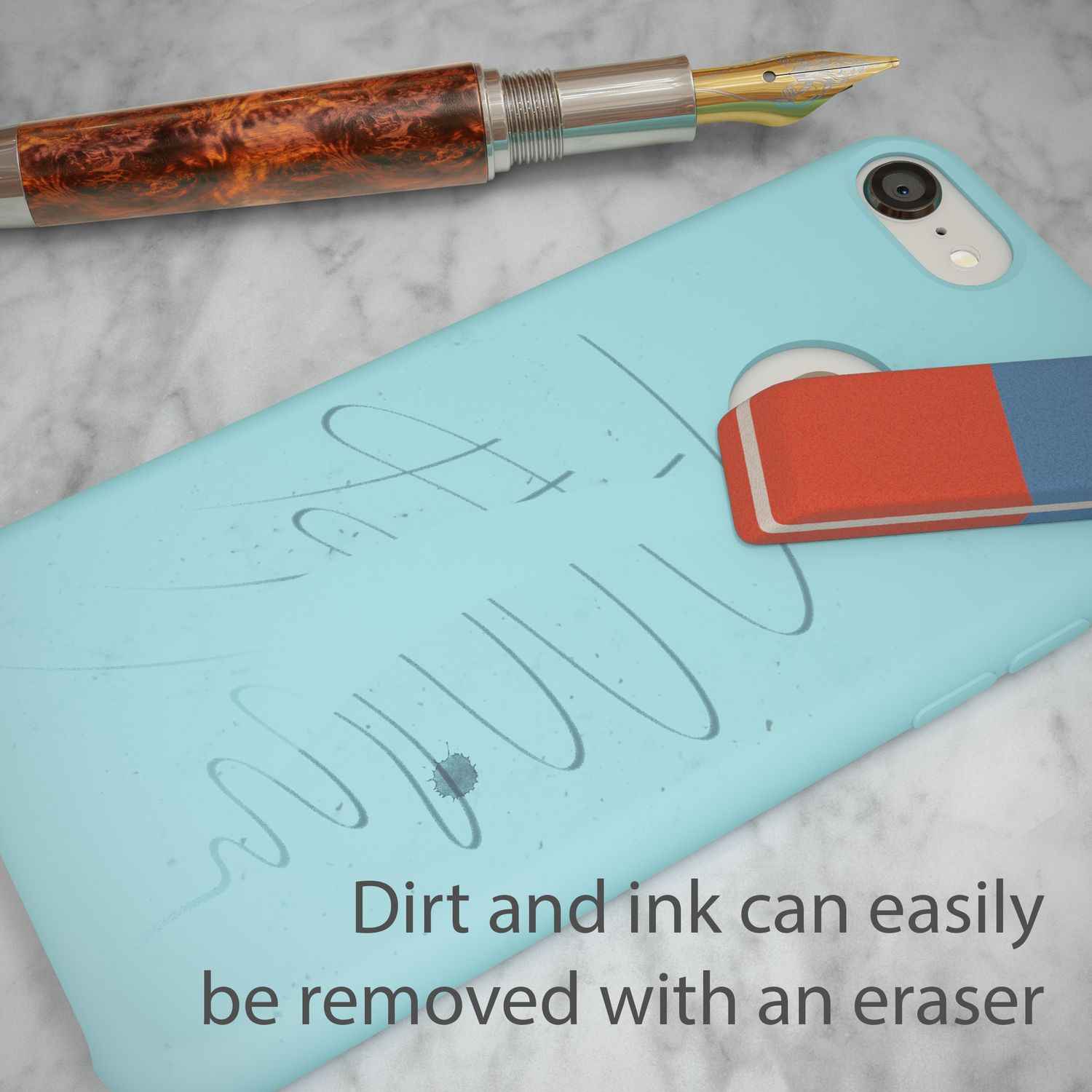Apple iPhone 8 Liquid Silikon Handy Hülle von NALIA, weiches Hard Cover Case Dünn