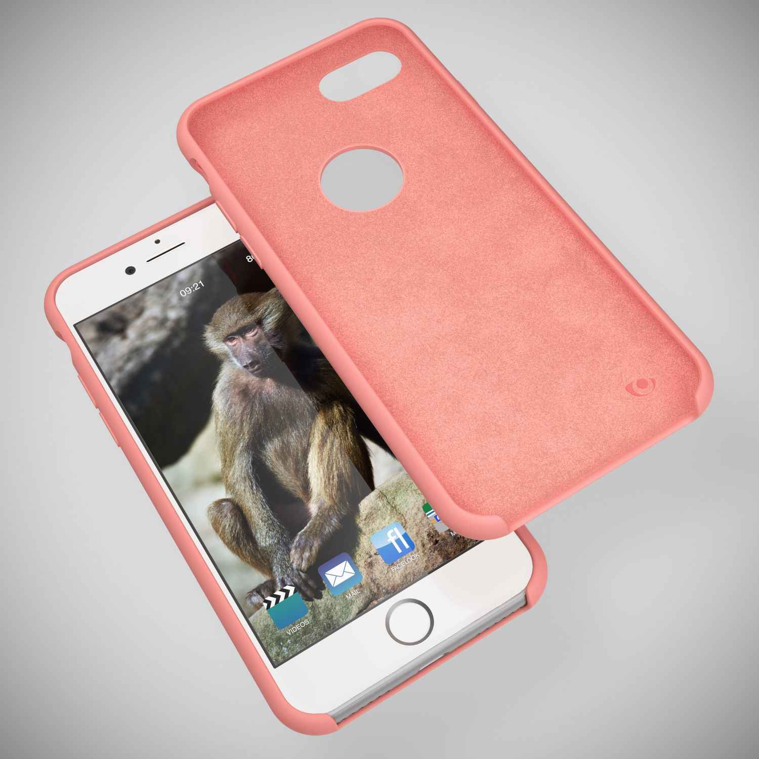 Apple iPhone 8 Liquid Silikon Handy Hülle von NALIA, weiches Hard Cover Case Dünn