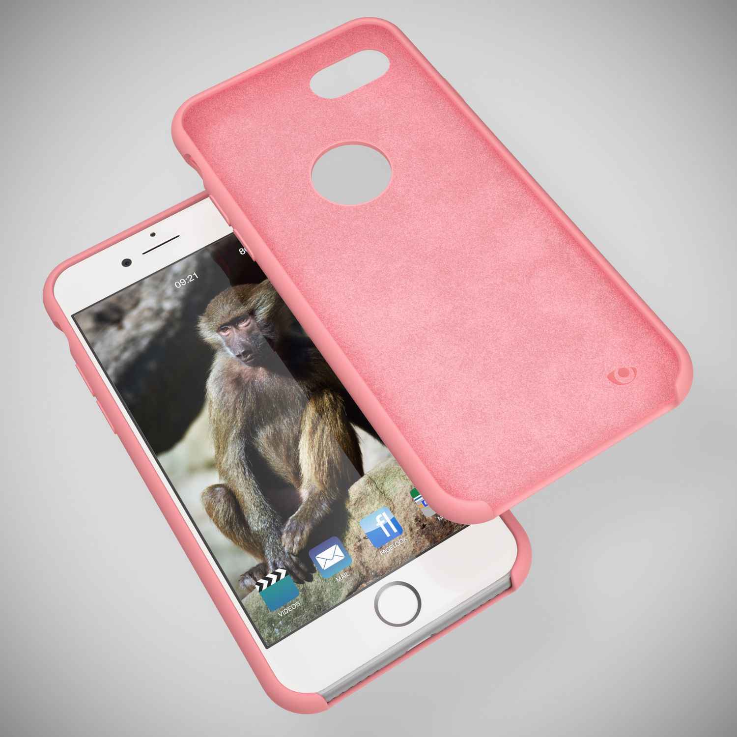 Apple iPhone 8 Liquid Silikon Handy Hülle von NALIA, weiches Hard Cover Case Dünn