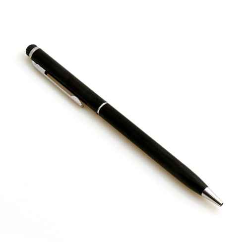 SYSTEM-S Stylus Stift 2 in 1 Kugelschreiber für Tablet PC Smartphone