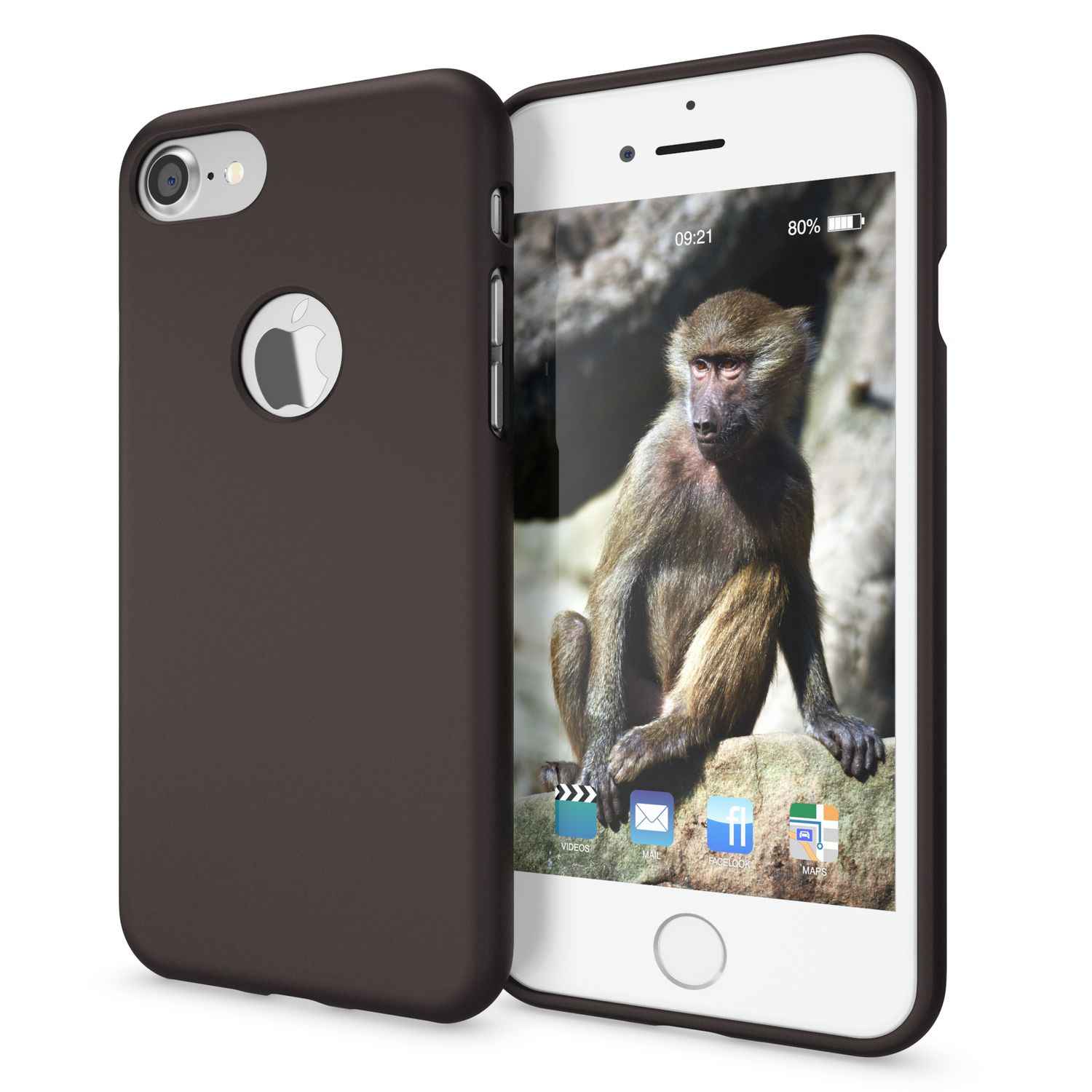 Apple iPhone 7 Handy Hülle von NALIA, Slim Silikon Neon Case Dünnes Phone Cover