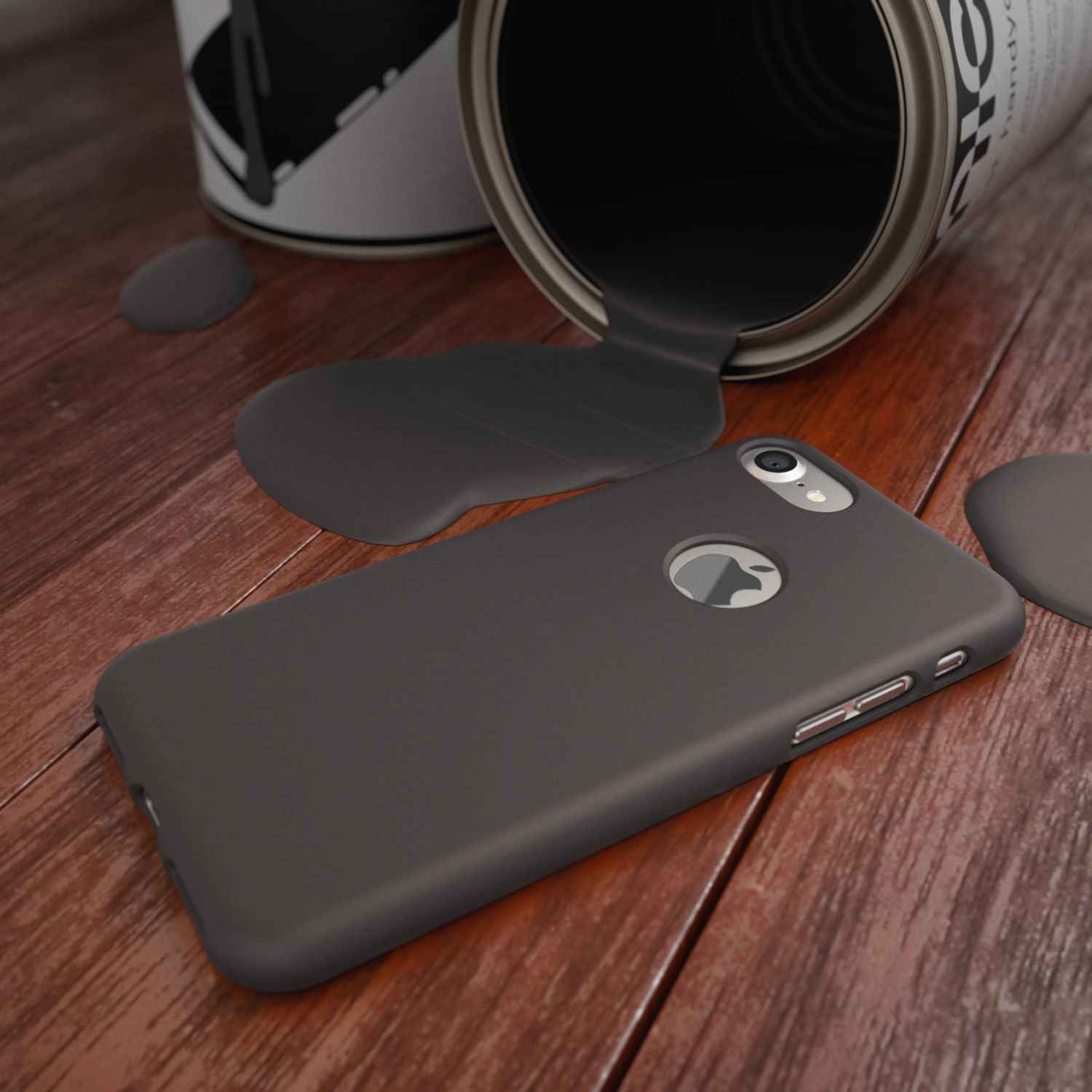 Apple iPhone 7 Handy Hülle von NALIA, Slim Silikon Neon Case Dünnes Phone Cover