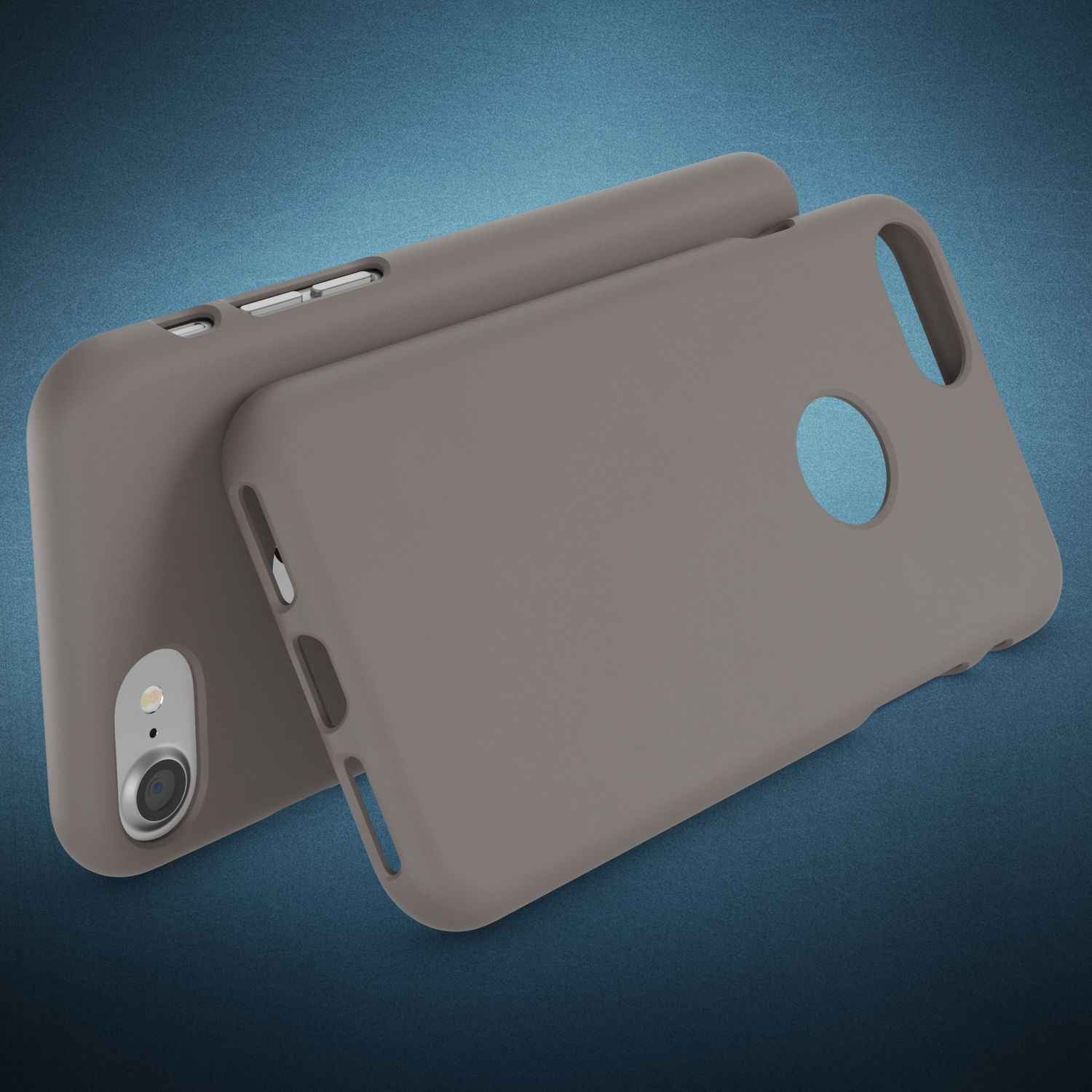 Apple iPhone 7 Handy Hülle von NALIA, Slim Silikon Neon Case Dünnes Phone Cover