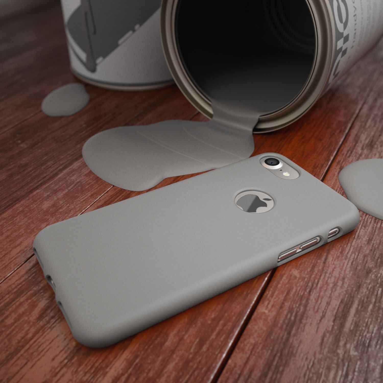 Apple iPhone 7 Handy Hülle von NALIA, Slim Silikon Neon Case Dünnes Phone Cover