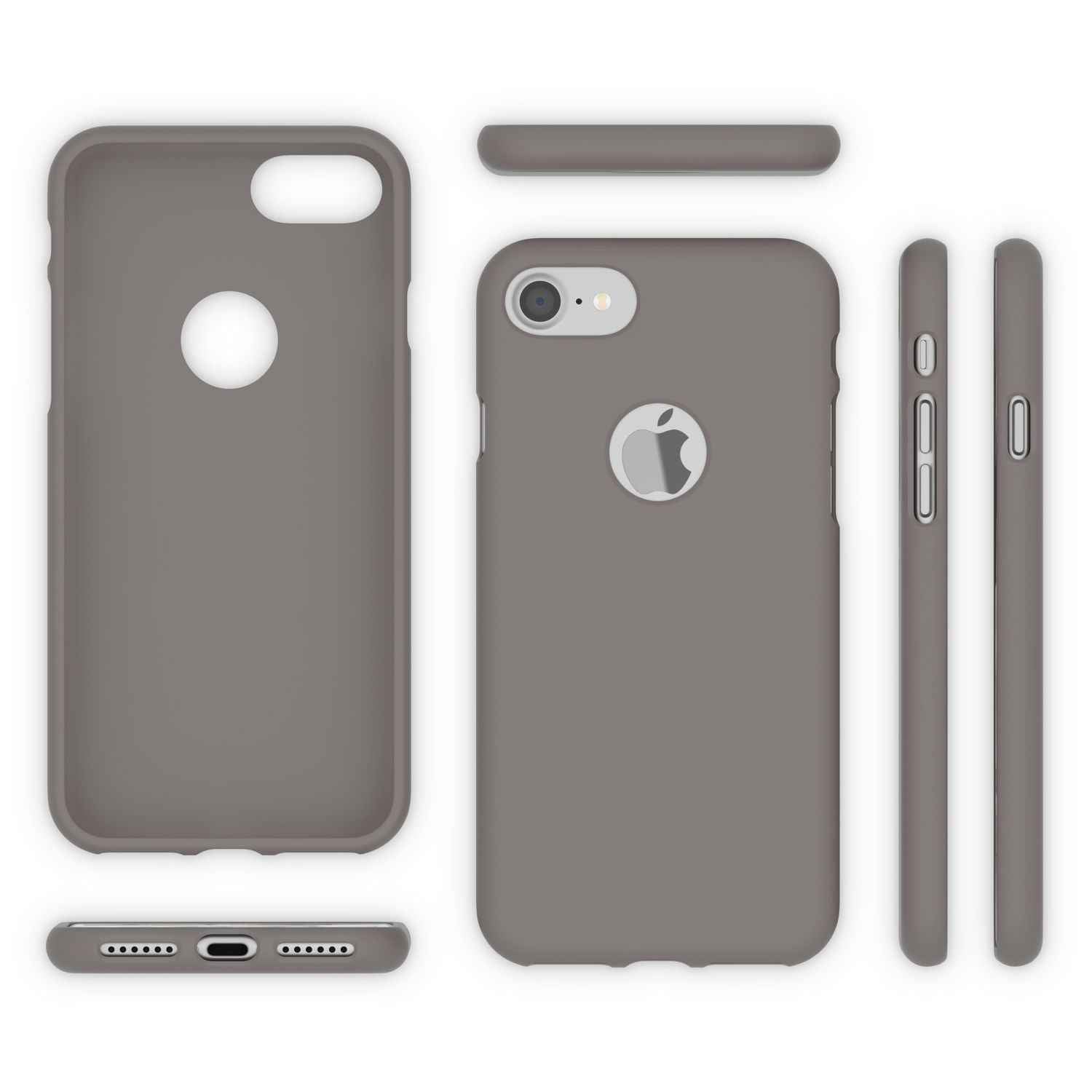 Apple iPhone 7 Handy Hülle von NALIA, Slim Silikon Neon Case Dünnes Phone Cover