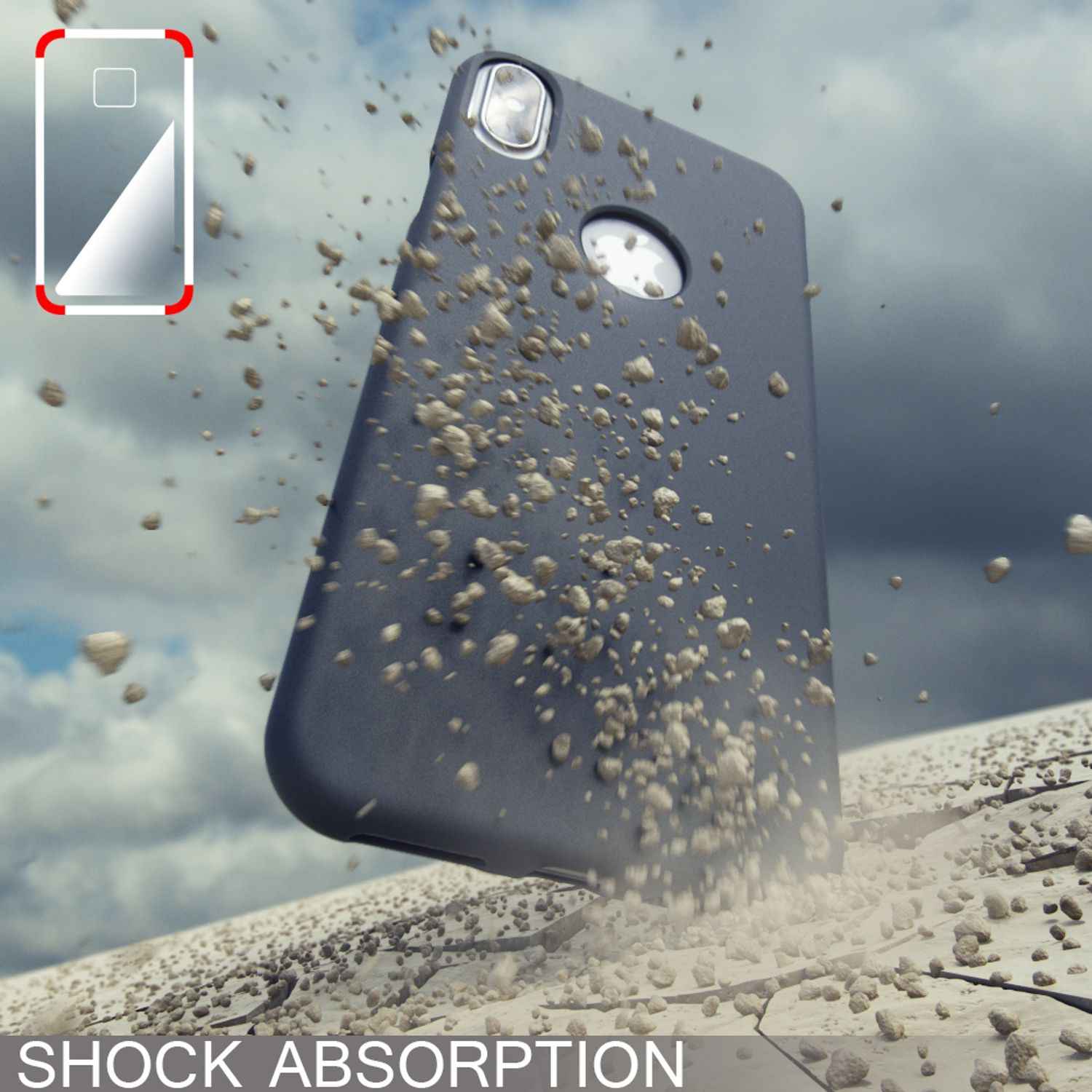 NALIA Handyhülle für Apple iPhone XS Max, Ultra-Slim TPU Hülle Silikon Neon Case