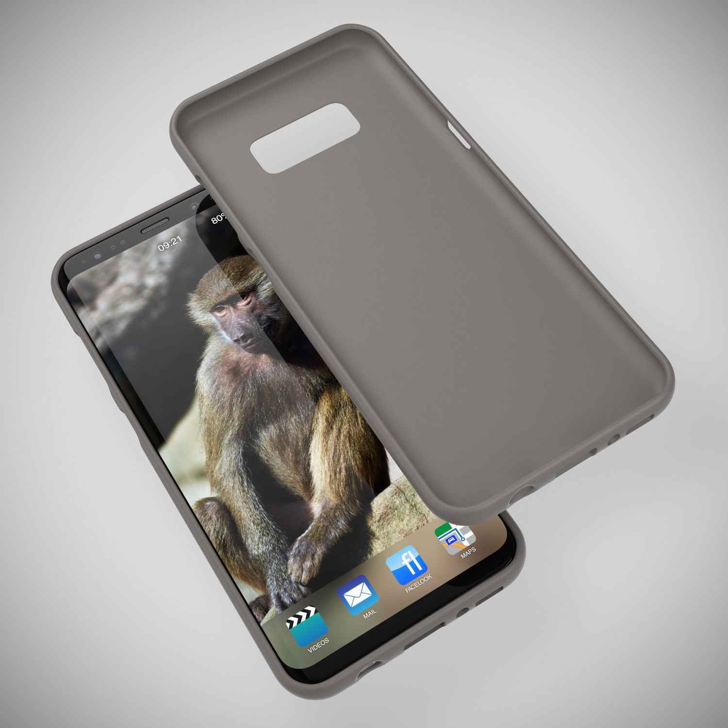 Samsung Galaxy S8 Handy Hülle von NALIA, Ultra Slim TPU Silikon Neon Case Schutz