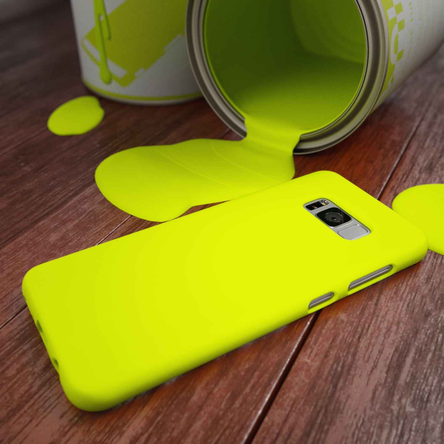 Samsung Galaxy S8 Handy Hülle von NALIA, Ultra Slim TPU Silikon Neon Case Schutz