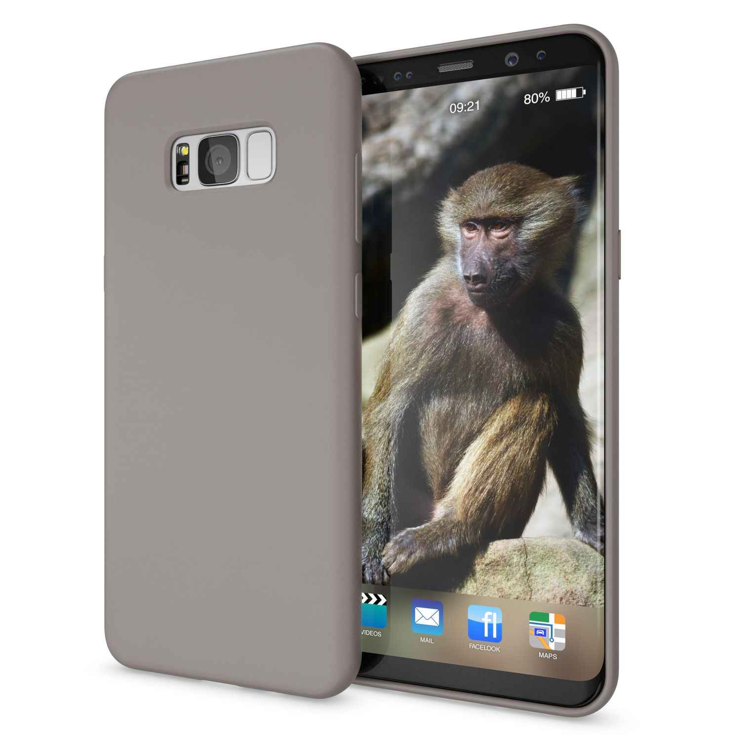 Samsung Galaxy S8 Plus Handy Hülle von NALIA, Ultra-Slim TPU Silikon Neon Case