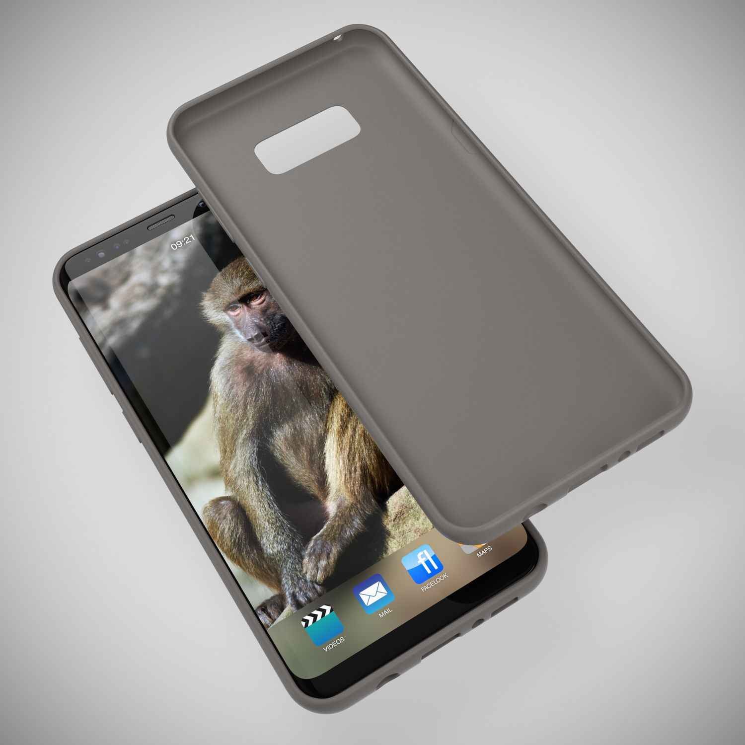 Samsung Galaxy S8 Plus Handy Hülle von NALIA, Ultra-Slim TPU Silikon Neon Case