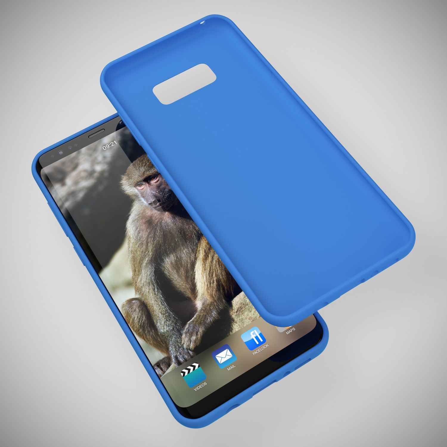 Samsung Galaxy S8 Plus Handy Hülle von NALIA, Ultra-Slim TPU Silikon Neon Case