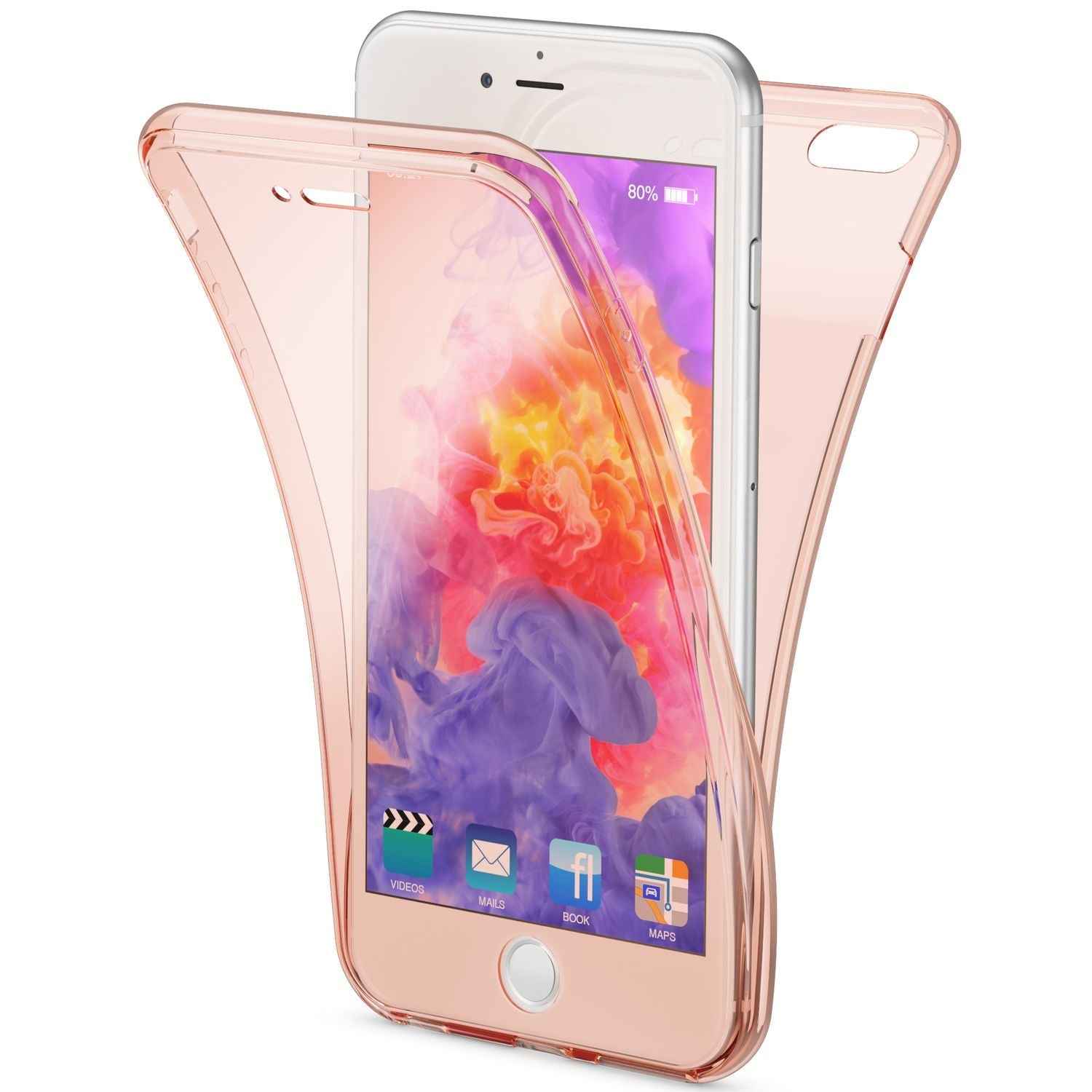 Apple iPhone 6 Plus 6S Plus 360 Grad Handy Hülle von NALIA, Full Cover Case