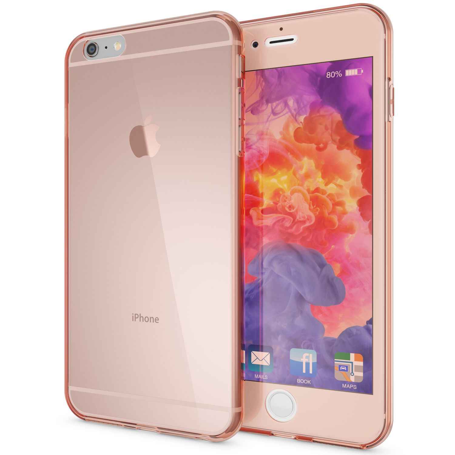 Apple iPhone 6 Plus 6S Plus 360 Grad Handy Hülle von NALIA, Full Cover Case