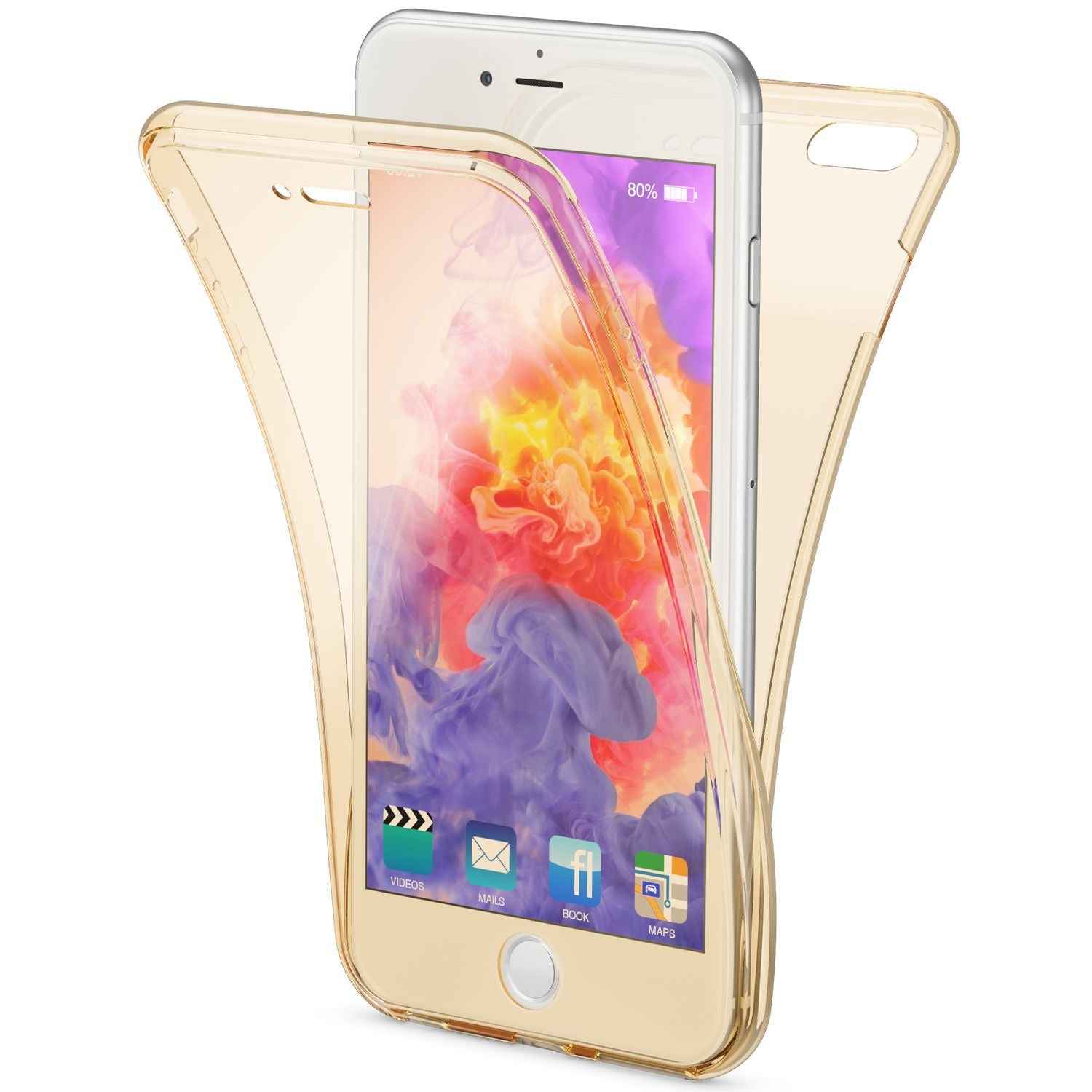 Apple iPhone 6 Plus 6S Plus 360 Grad Handy Hülle von NALIA, Full Cover Case