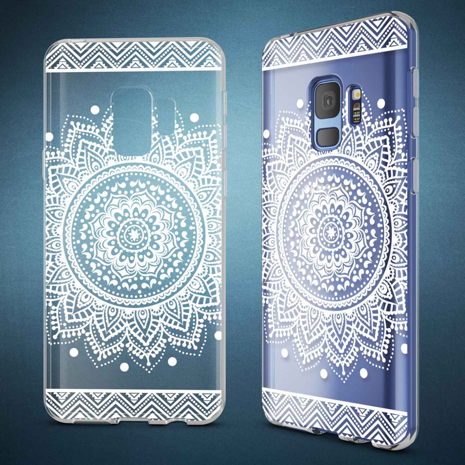 Samsung Galaxy S9 Hülle Handyhülle von NALIA, Slim Silikon Motiv Case Schutzhülle