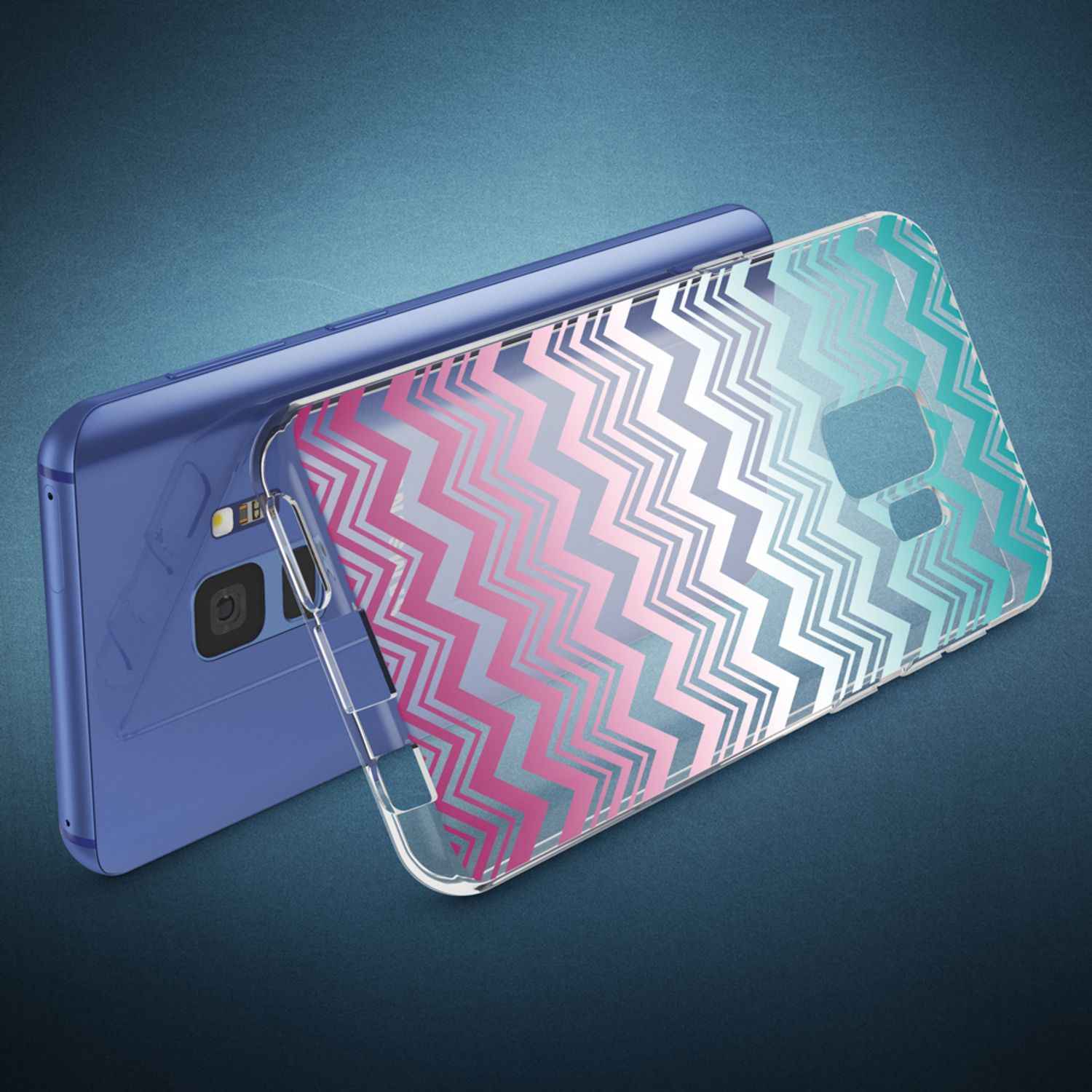 Samsung Galaxy S9 Hülle Handyhülle von NALIA, Slim Silikon Motiv Case Schutzhülle