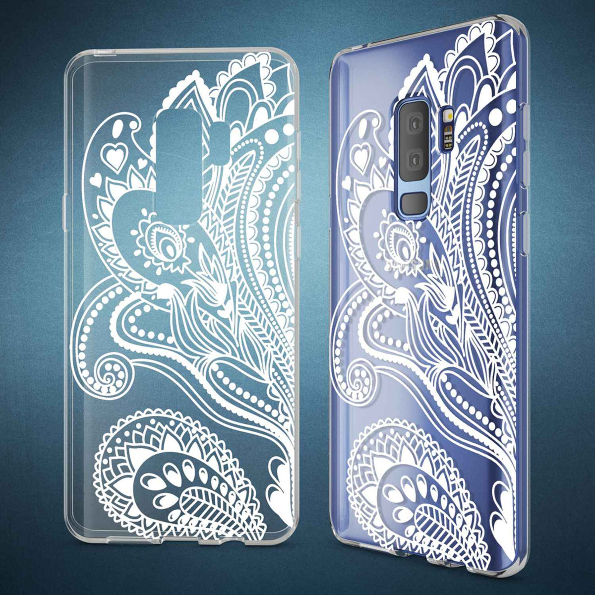 Samsung Galaxy S9 Plus Hülle Handyhülle von NALIA, Slim Silikon Motiv Case Schutzhülle