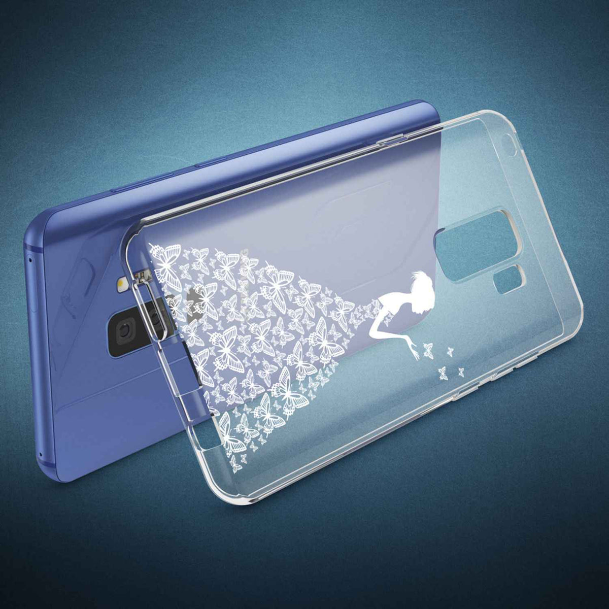 Samsung Galaxy S9 Plus Hülle Handyhülle von NALIA, Slim Silikon Motiv Case Schutzhülle