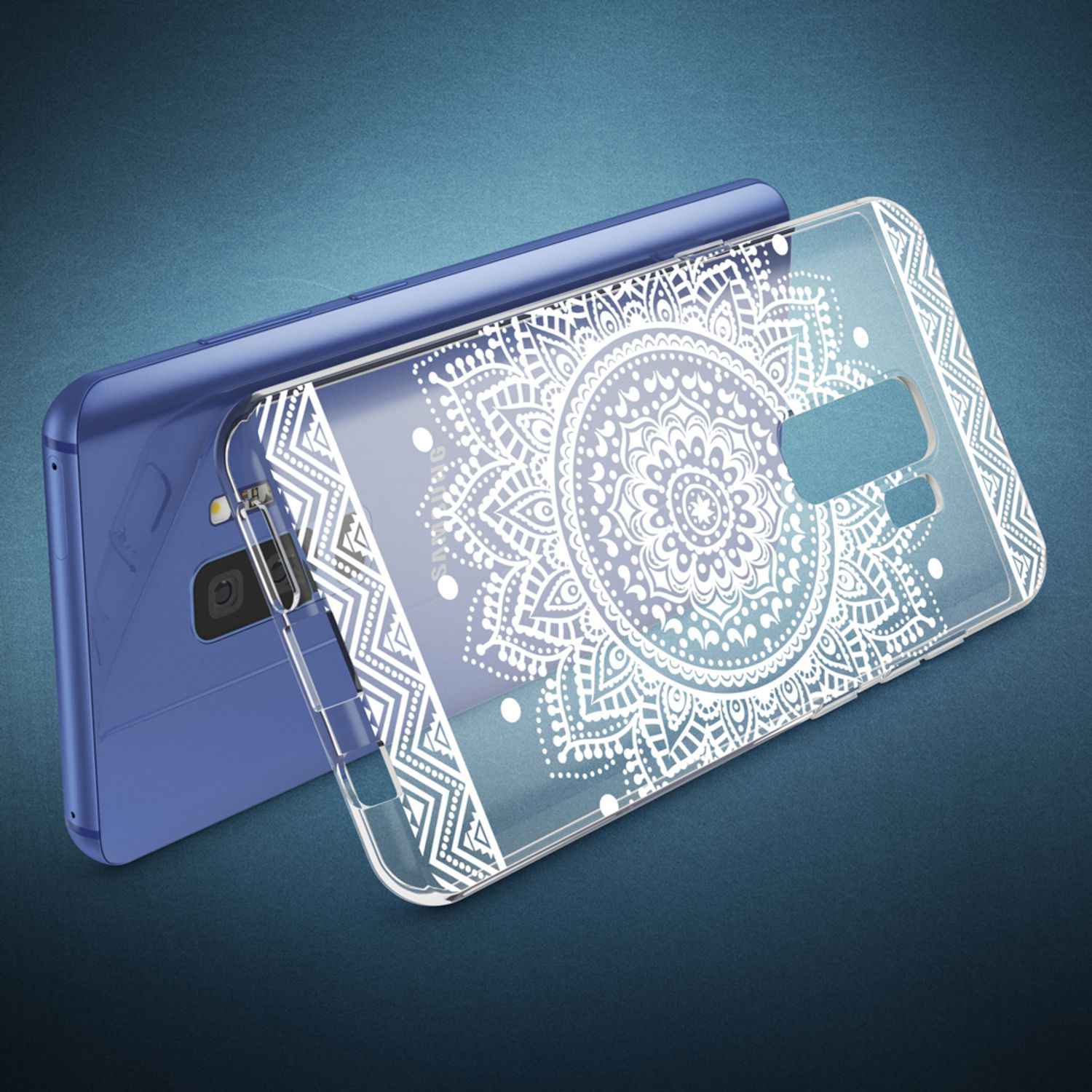 Samsung Galaxy S9 Plus Hülle Handyhülle von NALIA, Slim Silikon Motiv Case Schutzhülle