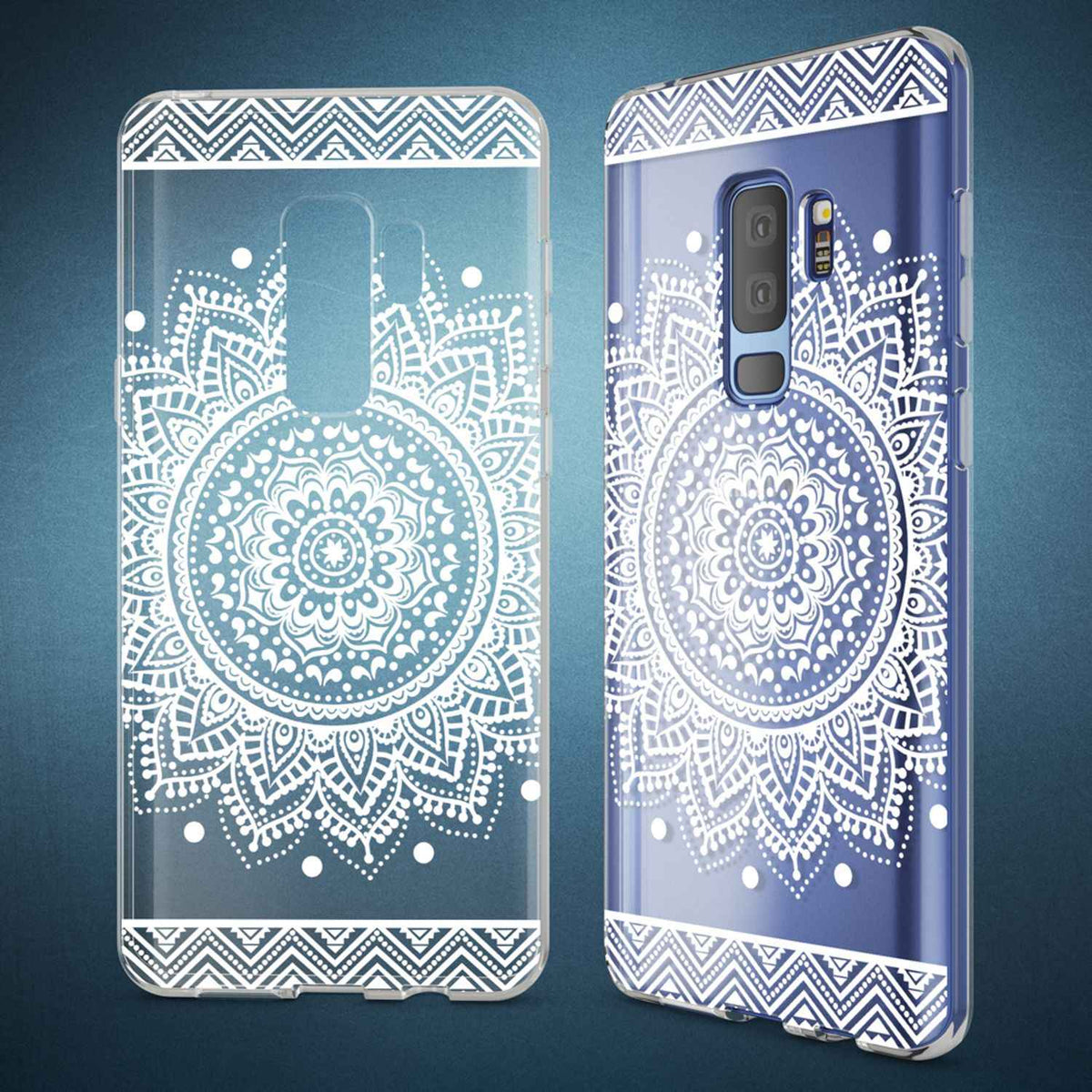Samsung Galaxy S9 Plus Hülle Handyhülle von NALIA, Slim Silikon Motiv Case Schutzhülle