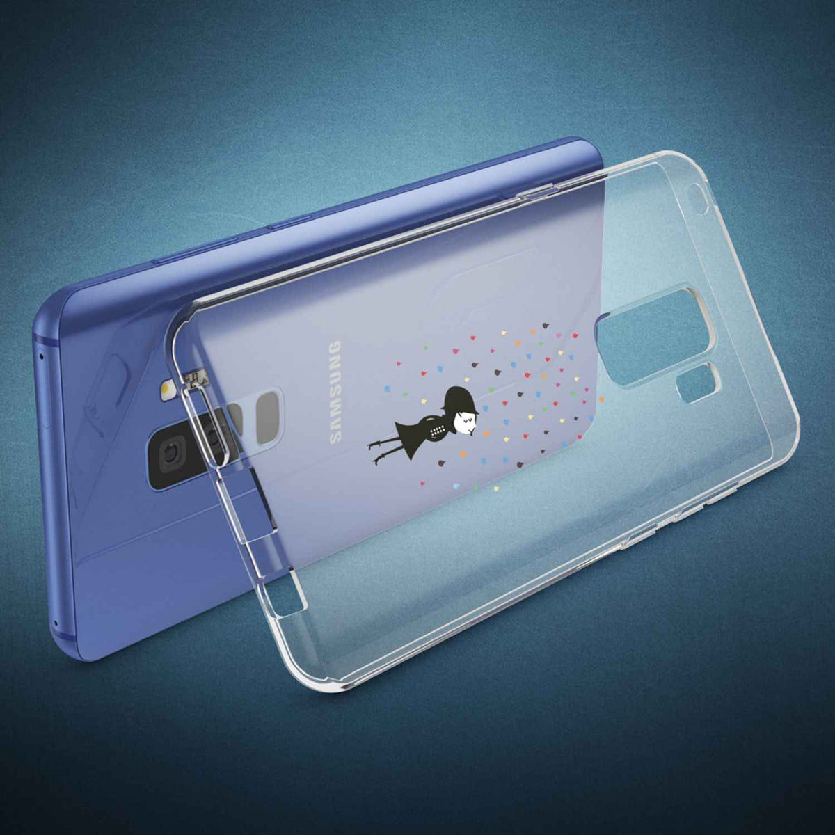 Samsung Galaxy S9 Plus Hülle Handyhülle von NALIA, Slim Silikon Motiv Case Schutzhülle