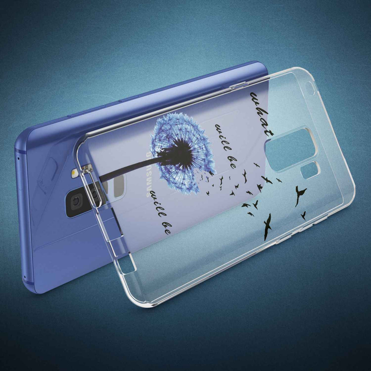 Samsung Galaxy S9 Plus Hülle Handyhülle von NALIA, Slim Silikon Motiv Case Schutzhülle