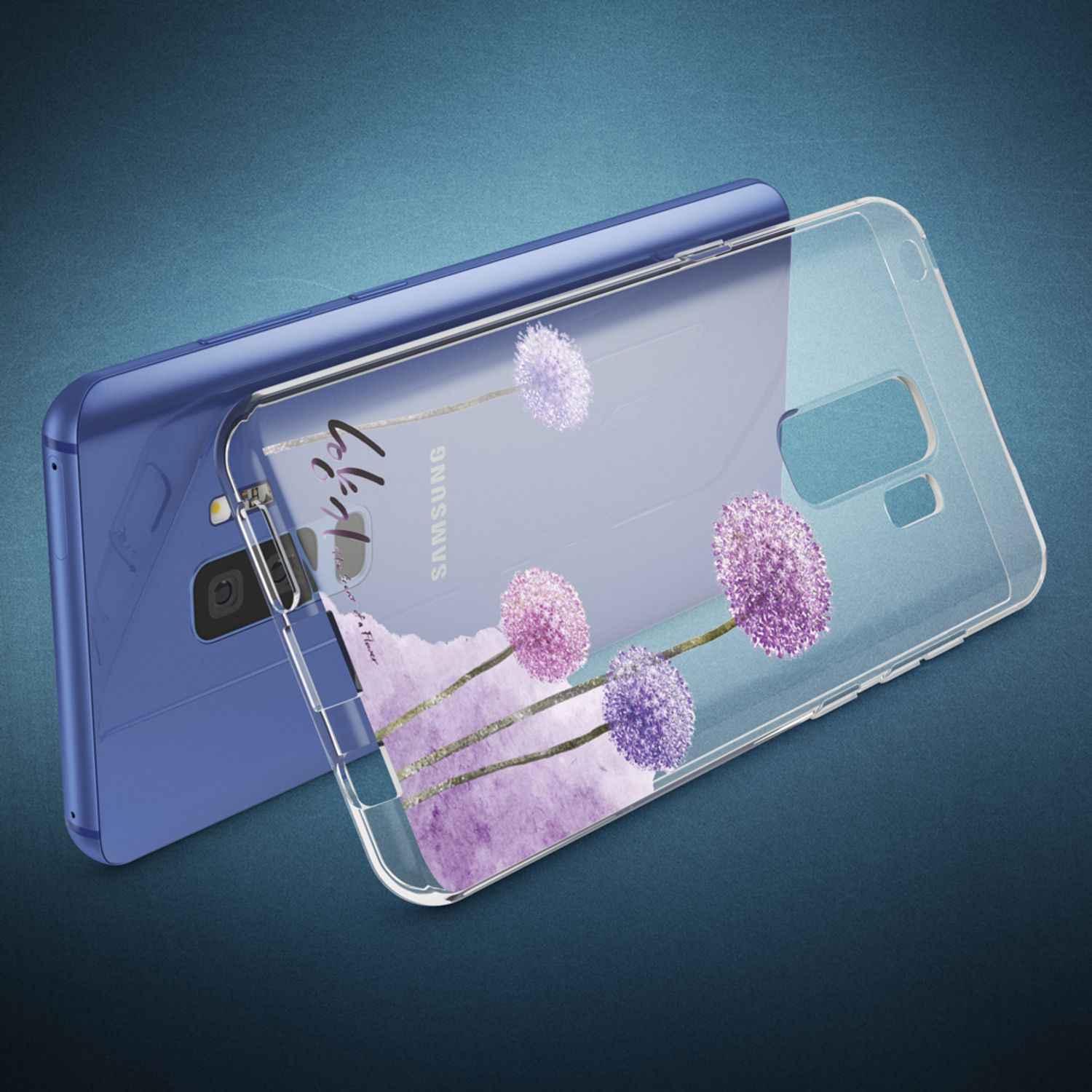 Samsung Galaxy S9 Plus Hülle Handyhülle von NALIA, Slim Silikon Motiv Case Schutzhülle