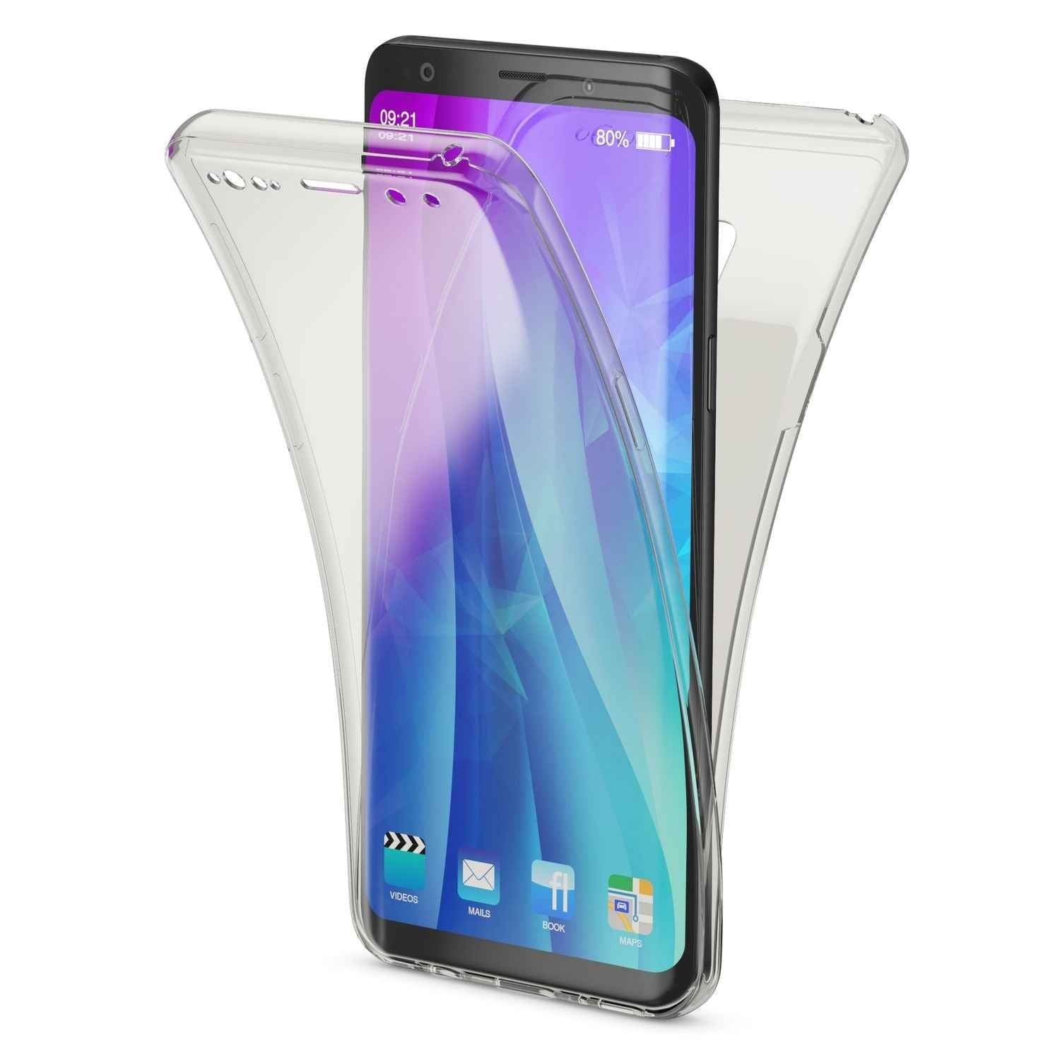 Samsung Galaxy S9 360 Grad Handy Hülle von NALIA Full Cover vorne & hinten Rundum