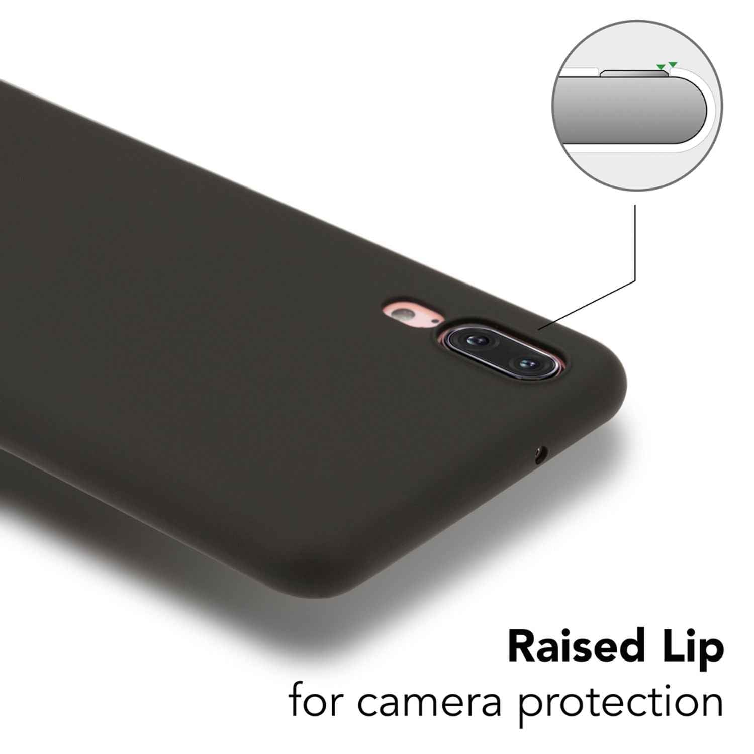 Huawei P20 Handy Hülle von NALIA Dünnes Hard Case Schutz Etui Slim Matt Cover