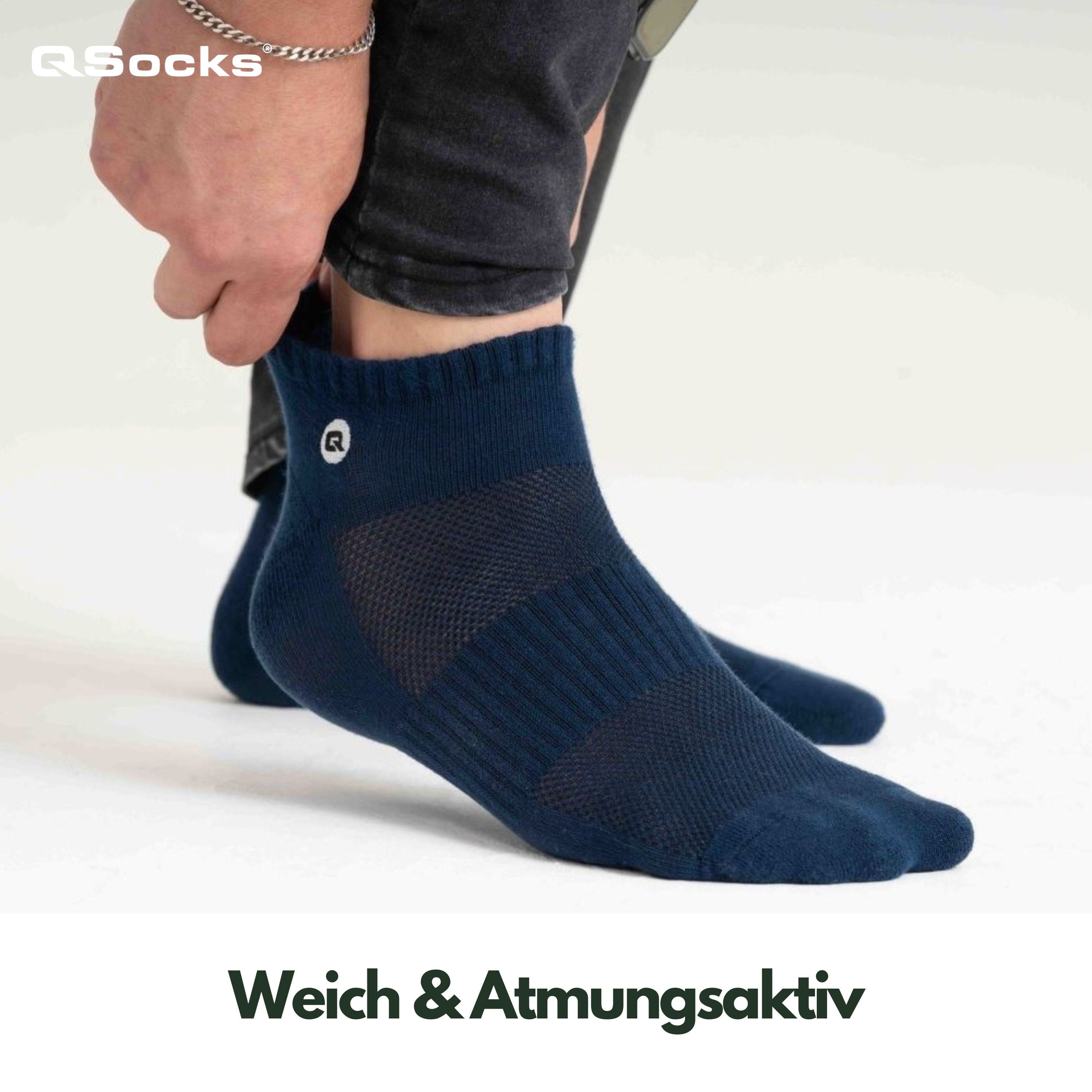 Gepolstert kurze Knöchel Socken für Damen und Herren 6X Paar-3