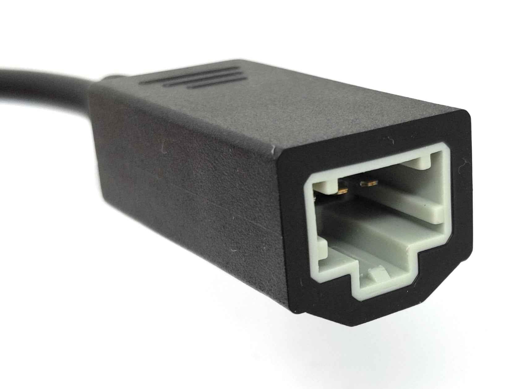 SYSTEM-S OBD Kabel 30 cm OBD 2 Buchse für Honda 3pin in Schwarz für Auto Diagnose