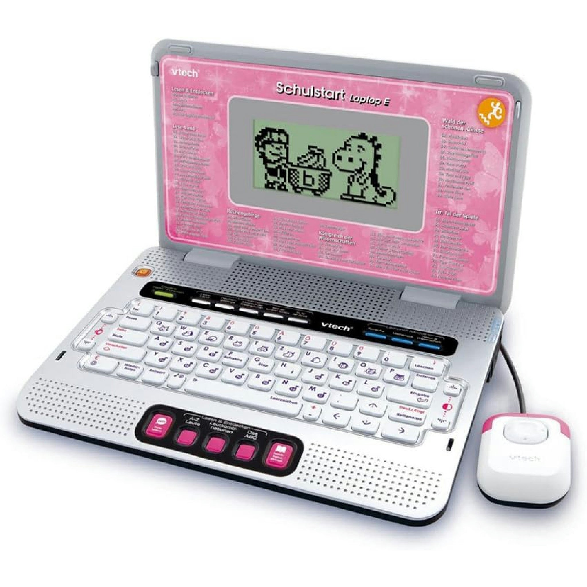 VTech 80-109794 - Schulstart Laptop E pink Hauptansicht