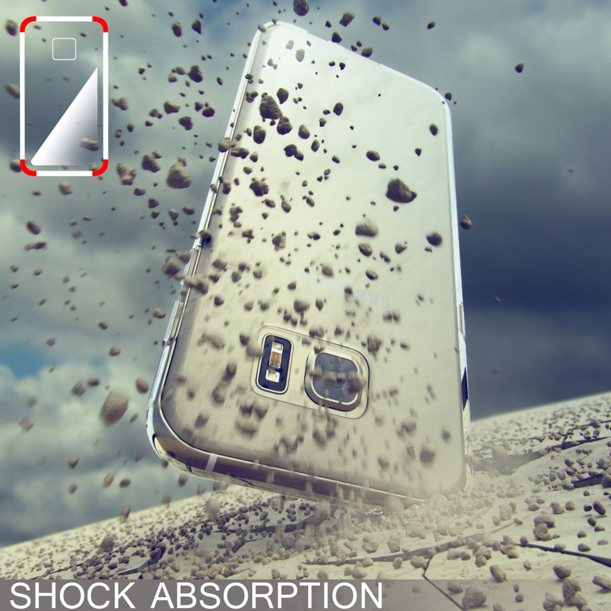 Silikon Handyhülle für Samsung Galaxy S8 Plus durchsichtig mit Motiv
