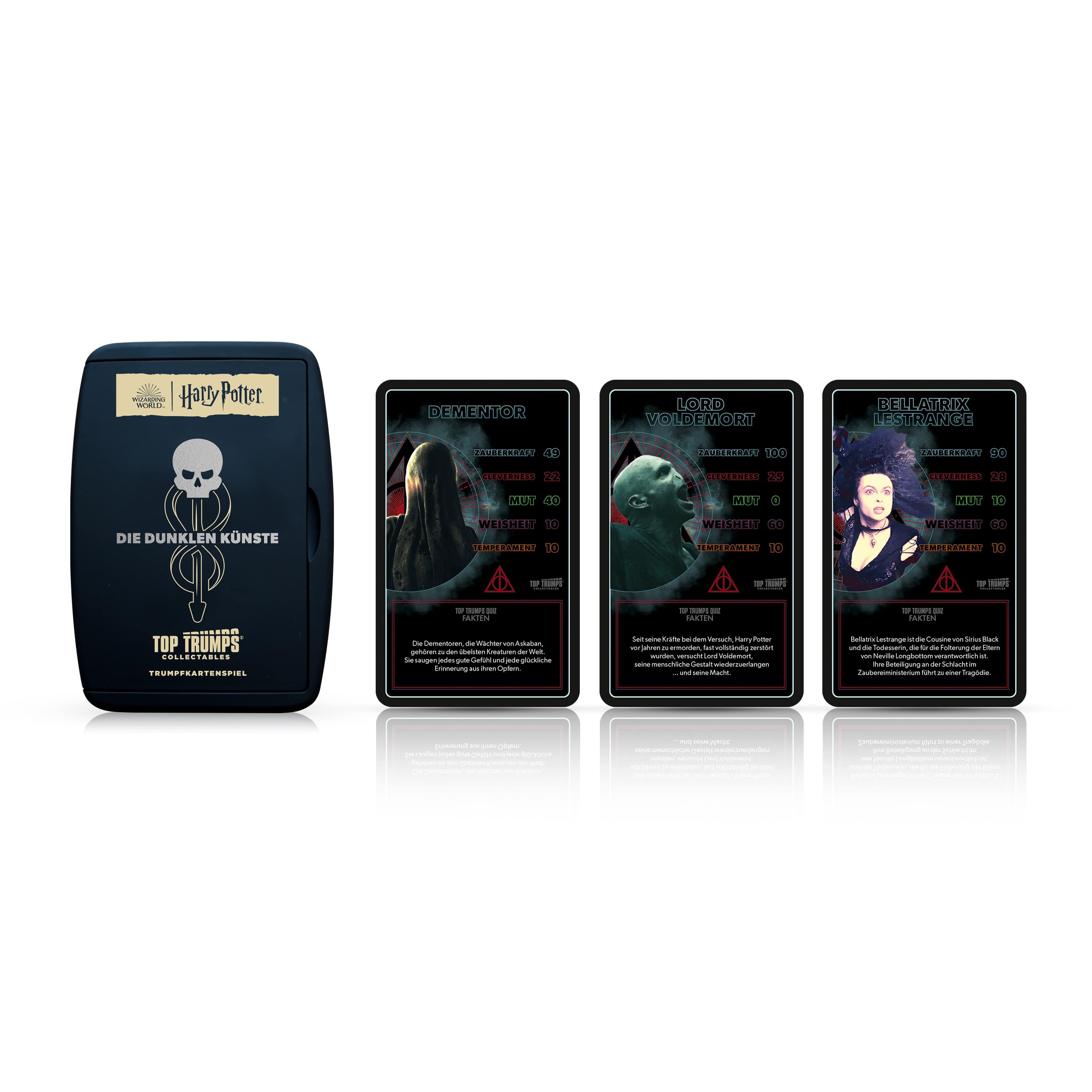 Kartenspiel Top Trumps Harry Potter Die dunklen Künste 30 Karten | Tinisu
