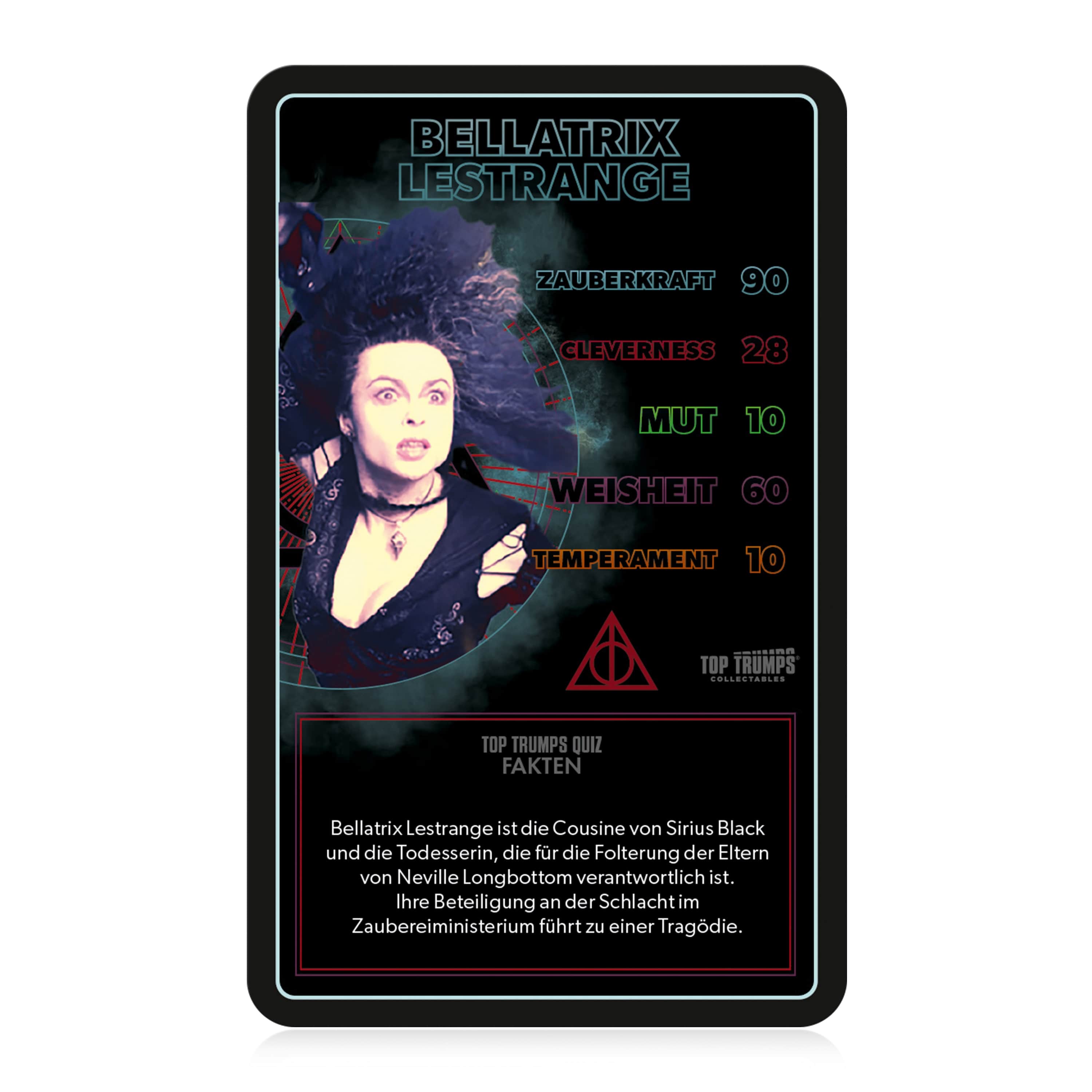 Kartenspiel Top Trumps Harry Potter Die dunklen Künste 30 Karten | Tinisu