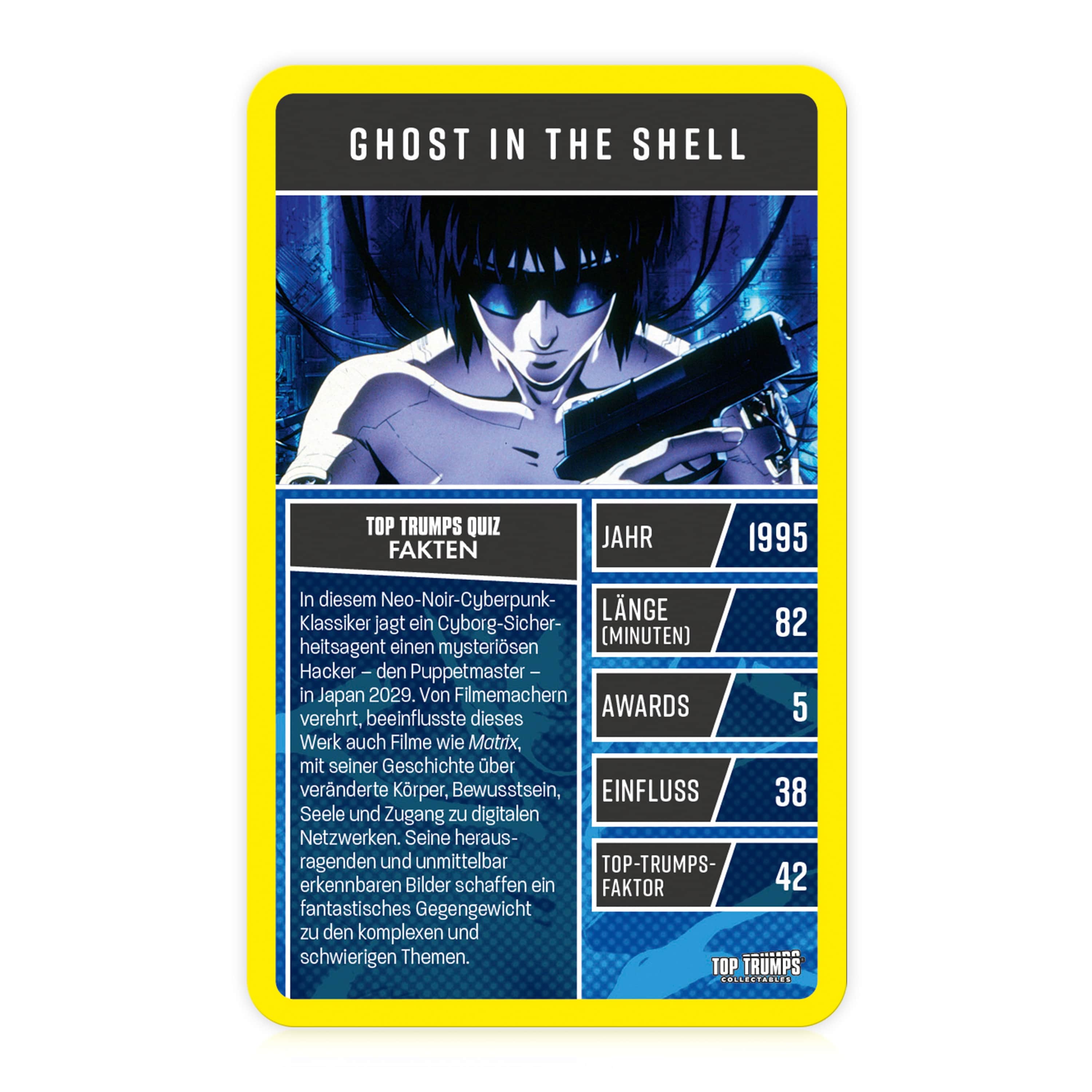 Kartenspiel Top Trumps – Anime Collectables gelb Kunststoff | Tinisu