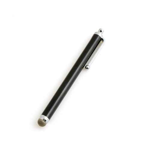 SYSTEM-S Stylus Touch Pen Textilfaser Spitze für Smartphone Tablet
