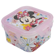 Minnie Maus Luftdichter Behälter - Brotdose Kinder Lunchbox Quadratische Sandwichbox