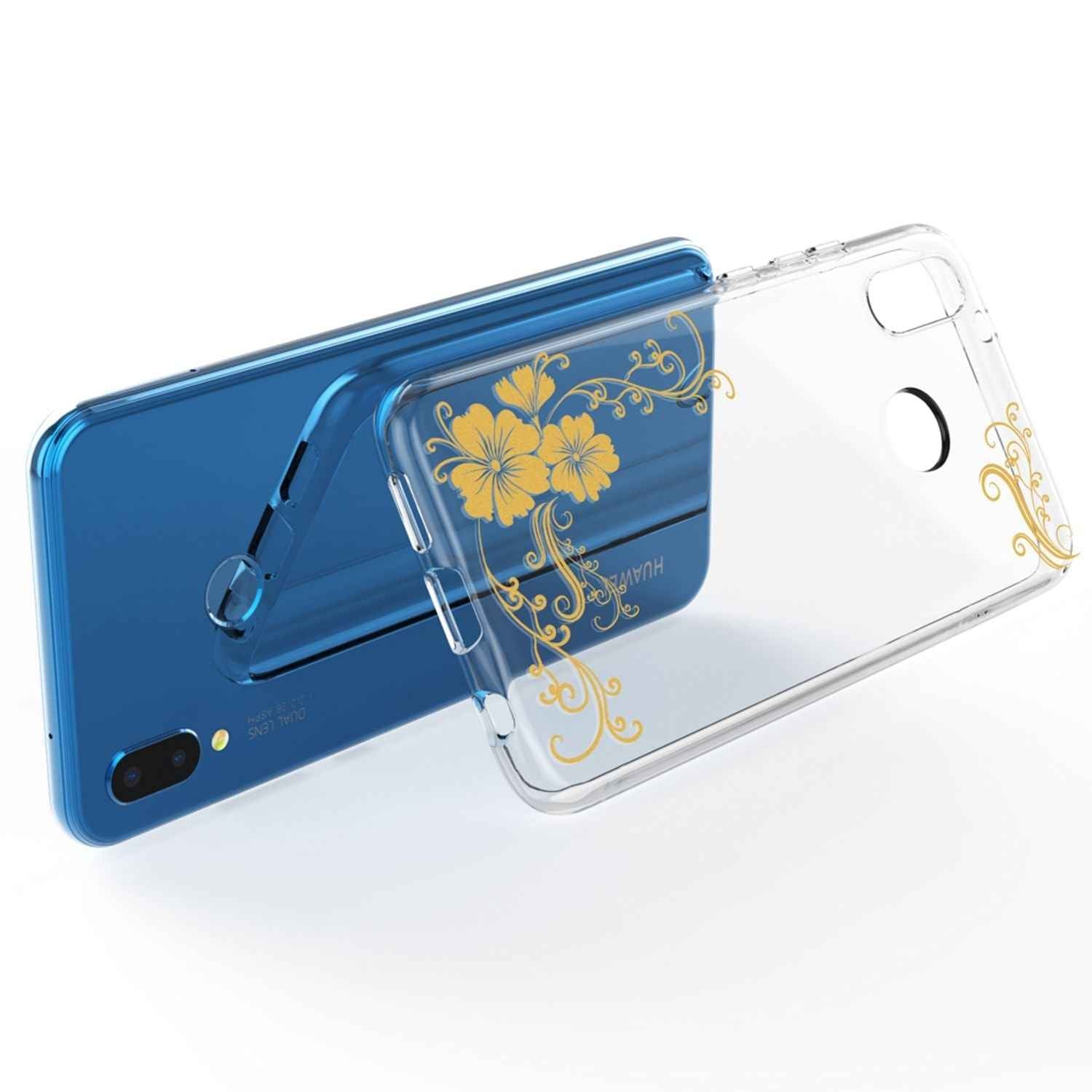 Huawei P20 Lite Hülle Handyhülle von NALIA, Slim Silikon Cover Schutzhülle