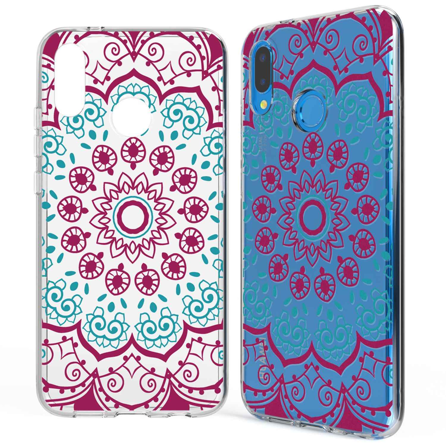 Huawei P20 Lite Hülle Handyhülle von NALIA, Slim Silikon Cover Schutzhülle