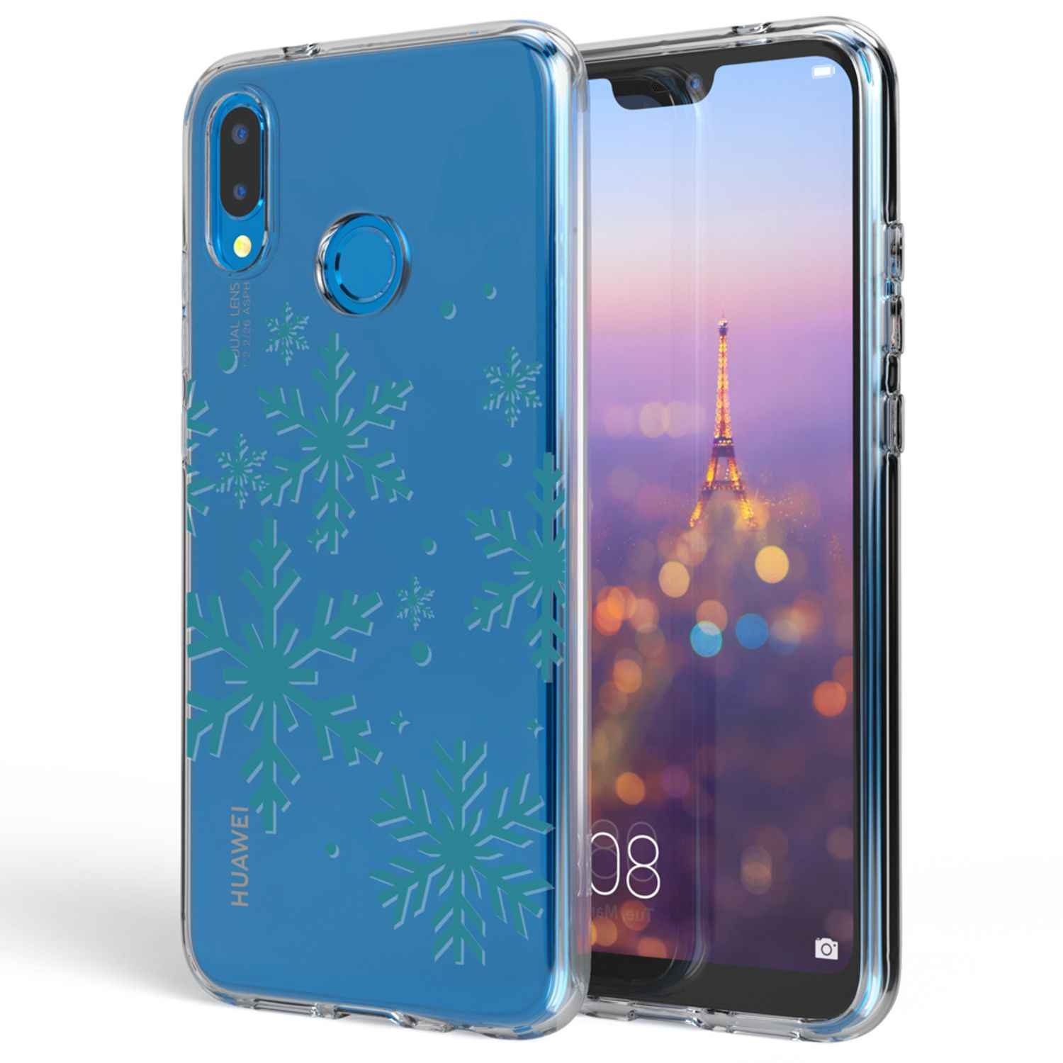 Huawei P20 Lite Hülle Handyhülle von NALIA, Slim Silikon Cover Schutzhülle