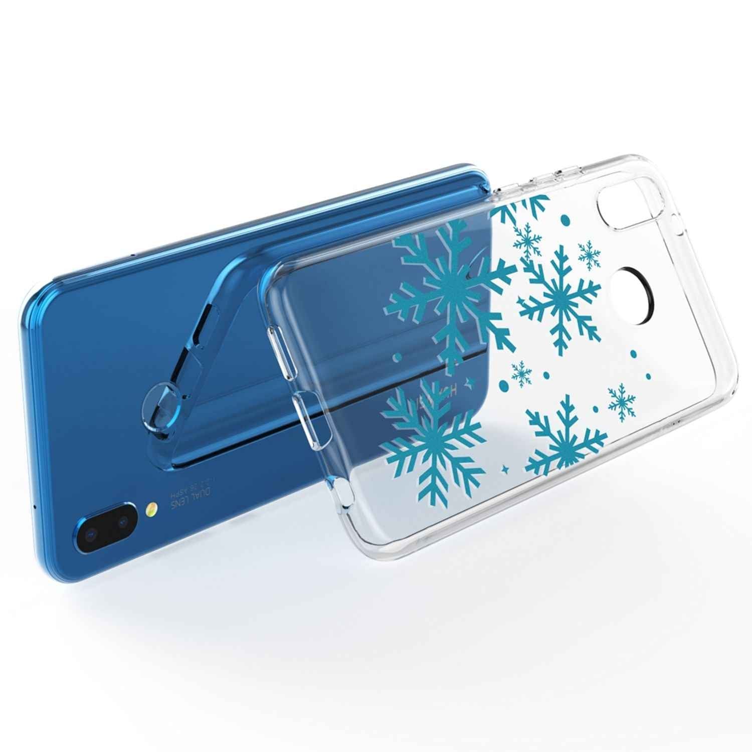 Huawei P20 Lite Hülle Handyhülle von NALIA, Slim Silikon Cover Schutzhülle