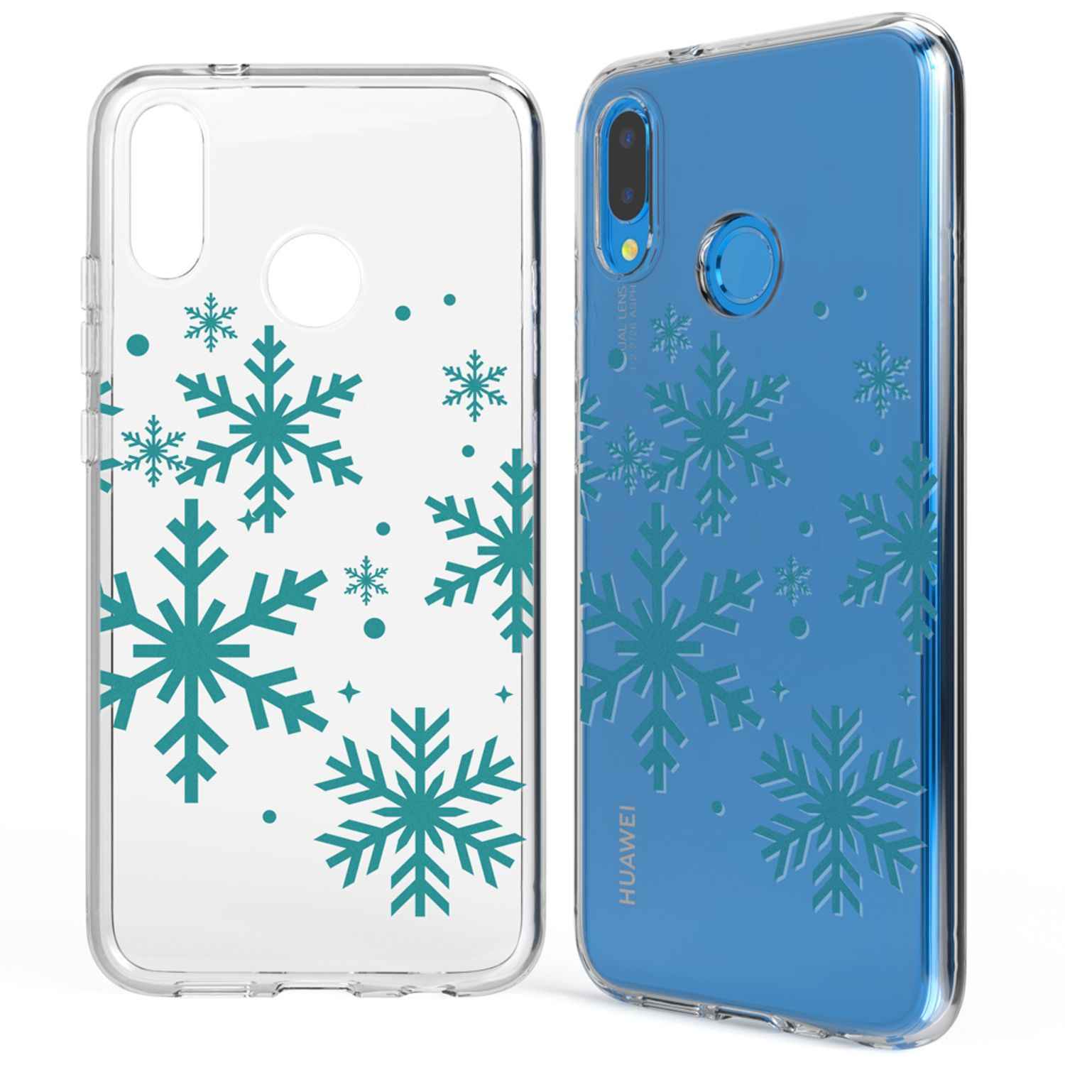 Huawei P20 Lite Hülle Handyhülle von NALIA, Slim Silikon Cover Schutzhülle