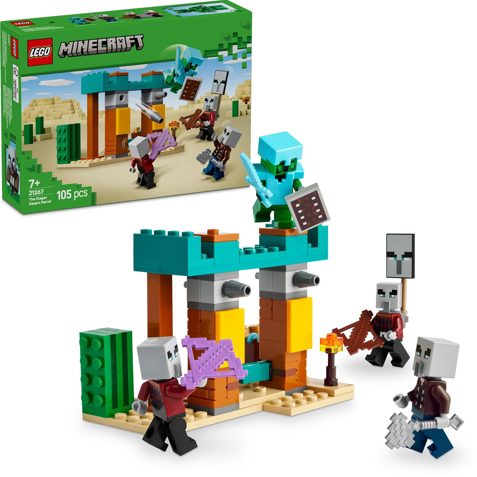LEGO® Minecraft® Illagerek őrjárata a sivatagban 21267 (5702017815411)-0