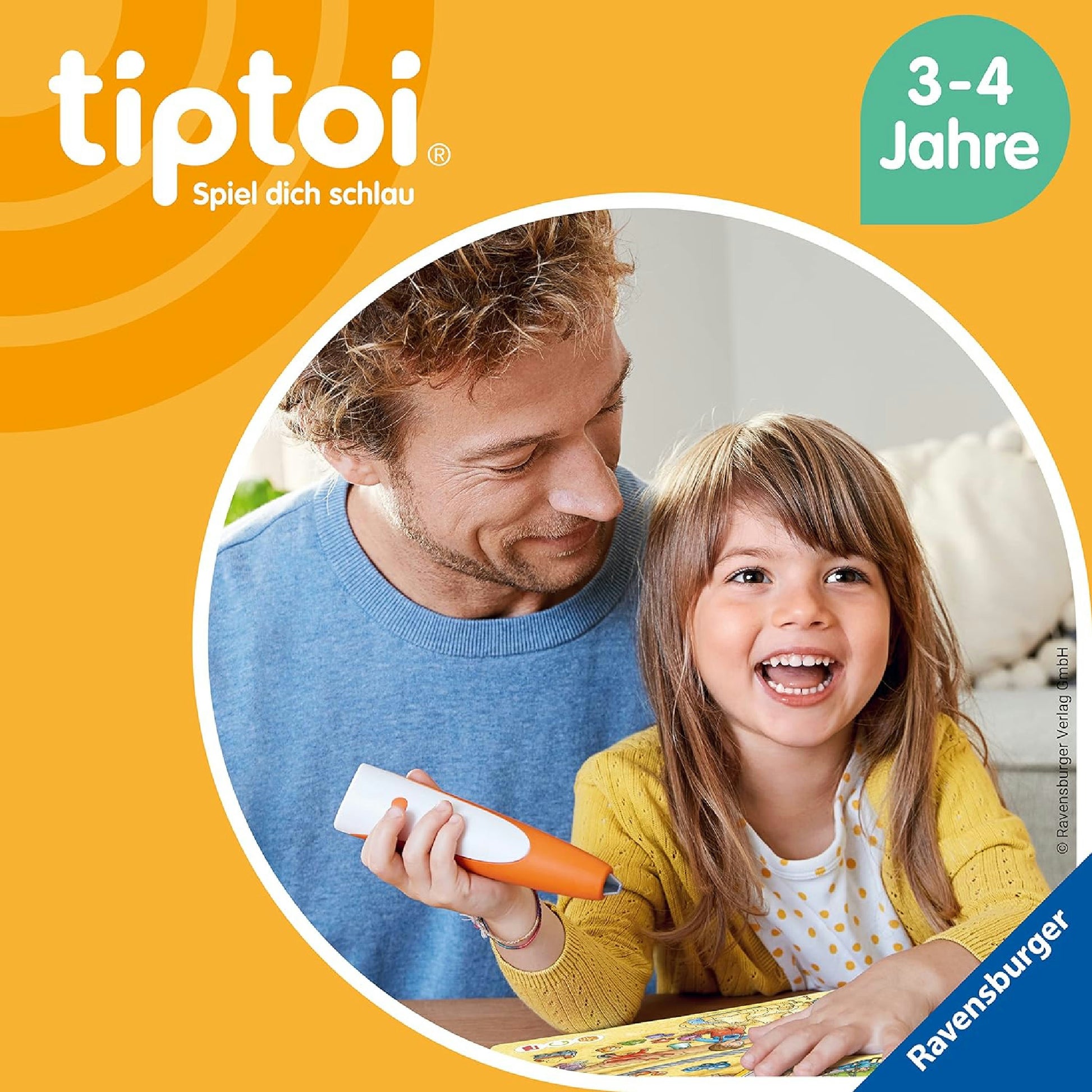 Ravensburger tiptoi Starter-Set 00113: Stift und Wörter-Bilderbuch Kindergarten - Lernspiele für Kinder ab 3 Jahren - Spielzeug ab 3 Jahre Hauptansicht