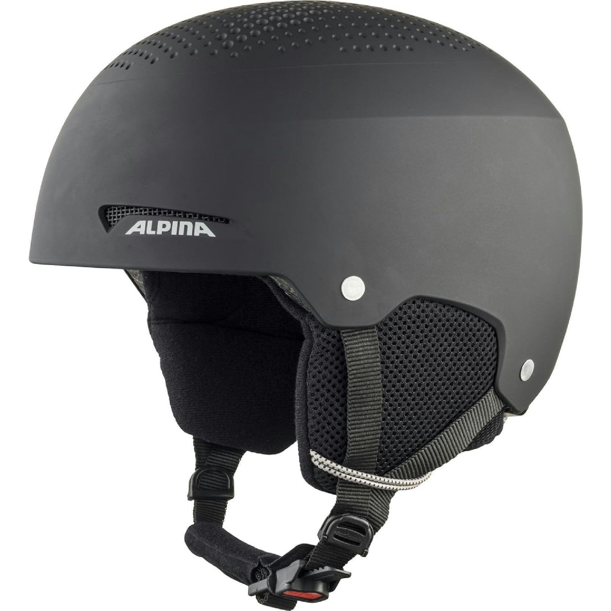ALPINA ZUPO - Sicherer, Stoßabsorbierender, Belüfteter & Schlagfester Skihelm Für Kinder, black matt, 54-58 cm Hauptansicht
