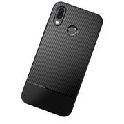 Huawei P20 Lite Handy Hülle von NALIA, Slim Soft Silikon Case Dünne Carbon Look