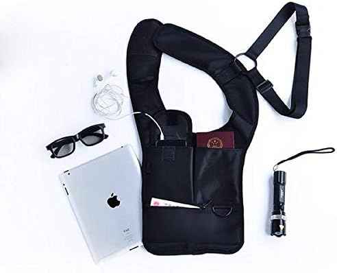 System-S Unterarm Tasche Schultertasche Sicherheitstasche Holster Umhängetasche für Tablet PC und vieles mehr