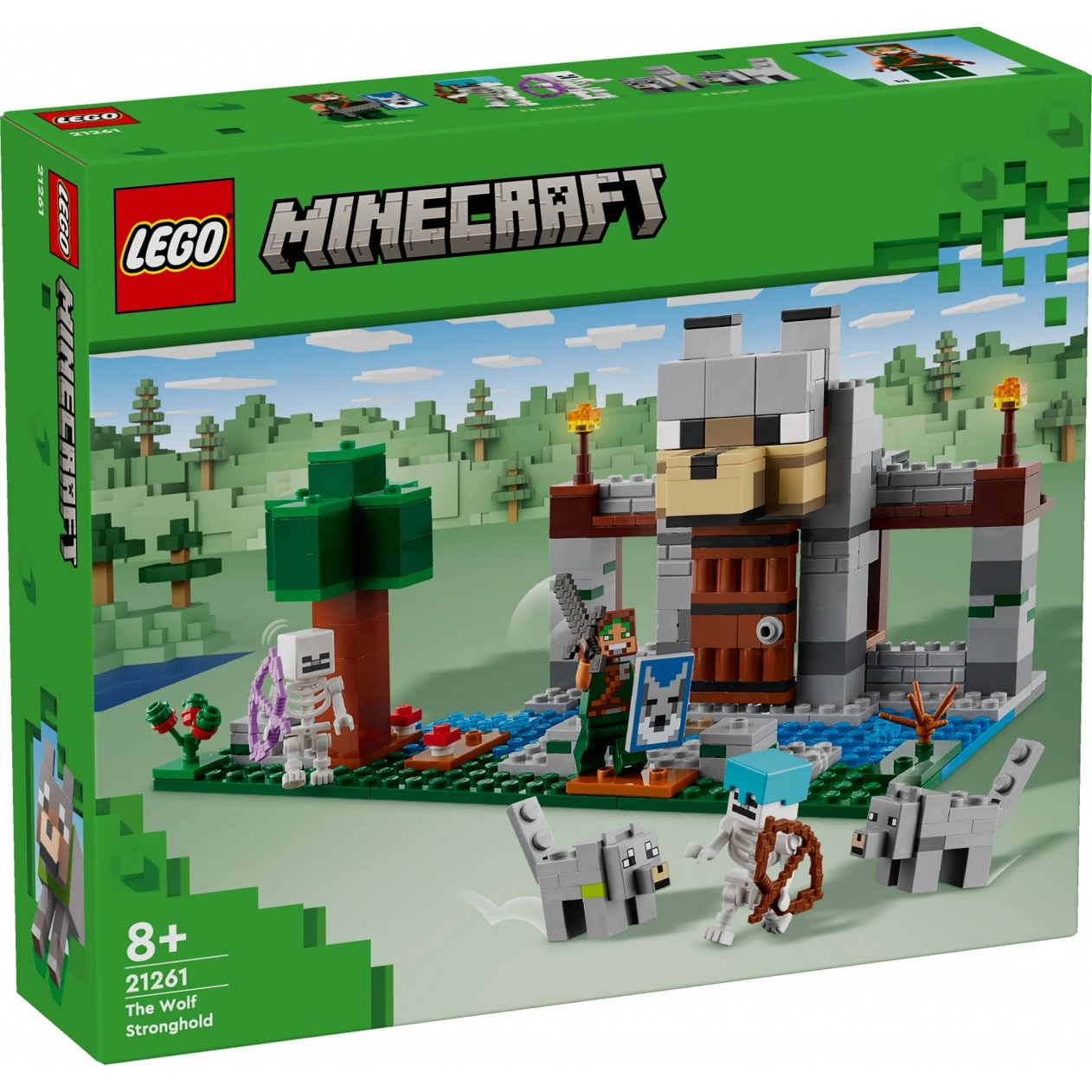 LEGO® Minecraft 21261 A farkas erődítmény (21261)-0